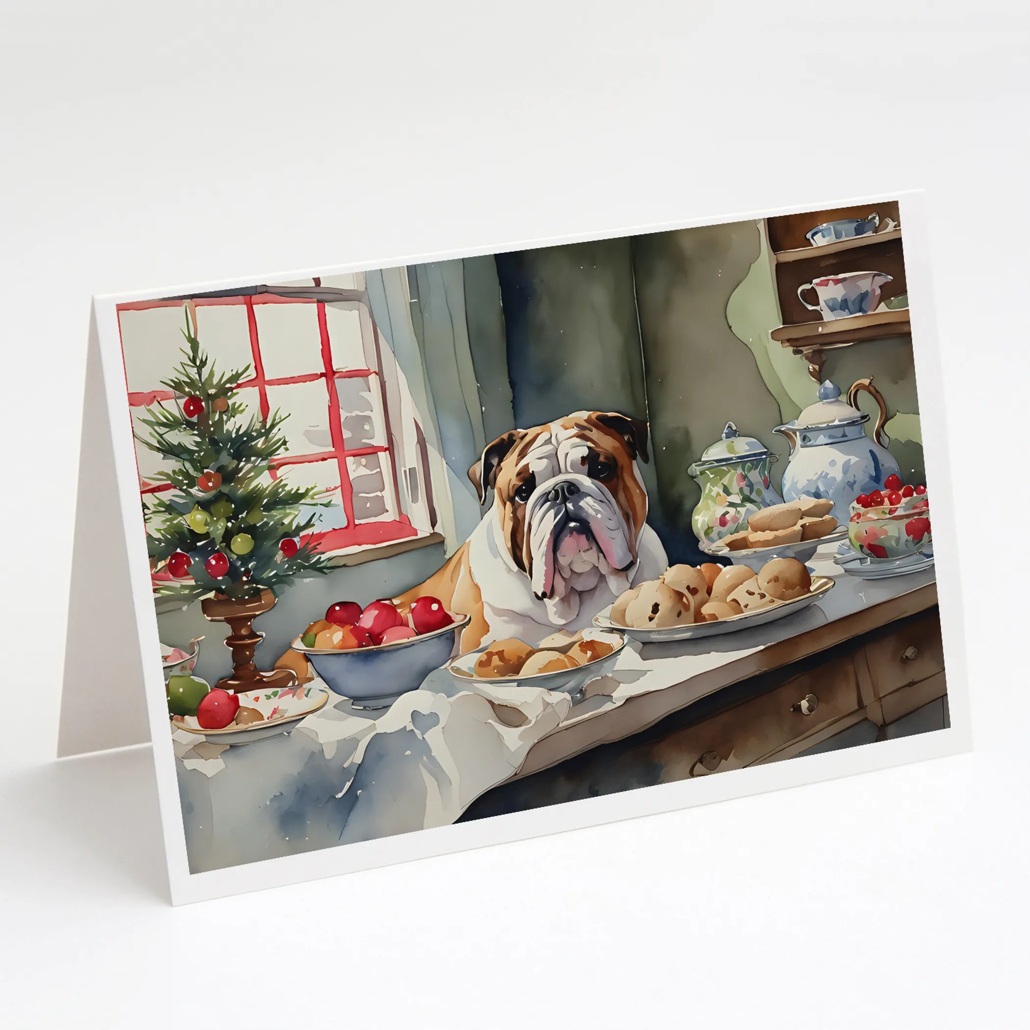 Christmas Cookies Greeting Cards  - Size: 5X7 | Pack Of: 8 | Collection name: Christmas cookies