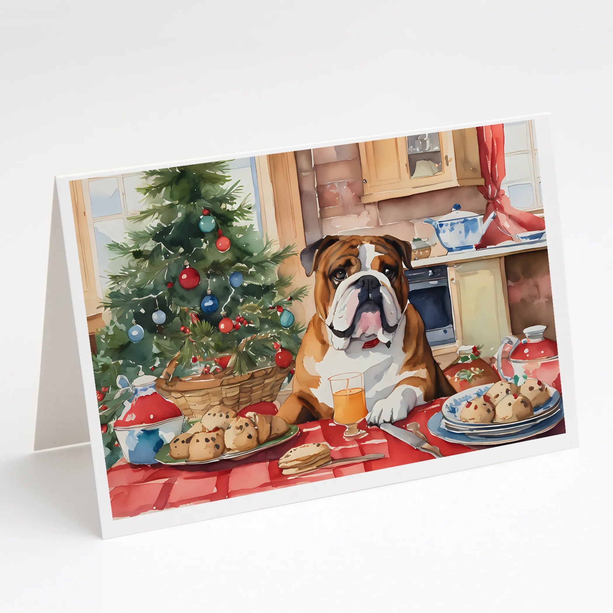Christmas Cookies Greeting Cards  - Size: 5X7 | Pack Of: 8 | Collection name: Christmas cookies