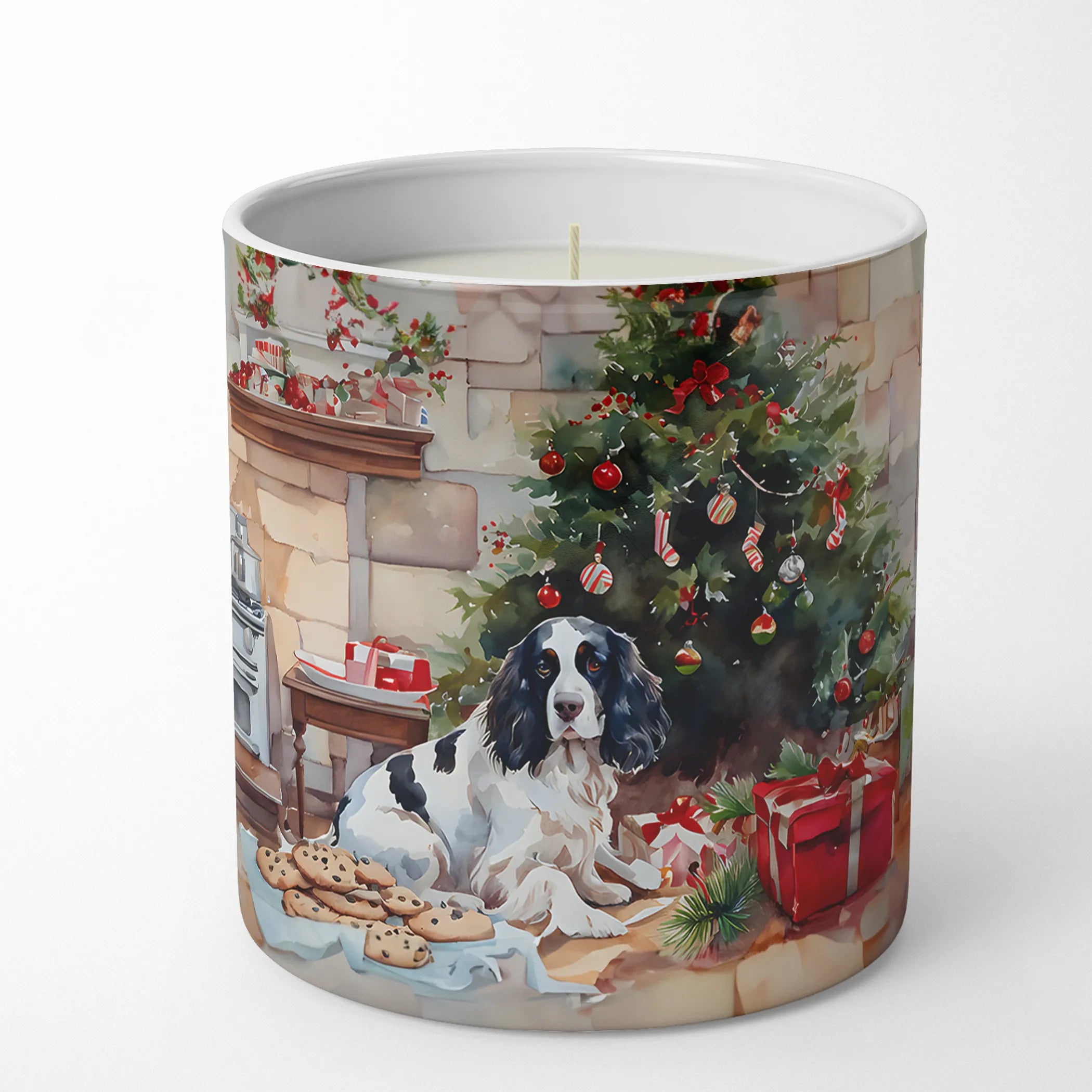Christmas Cookies Decorative Soy Candle - Size: 10 OZ | Pack Of: 1 | Collection name: Christmas cookies
