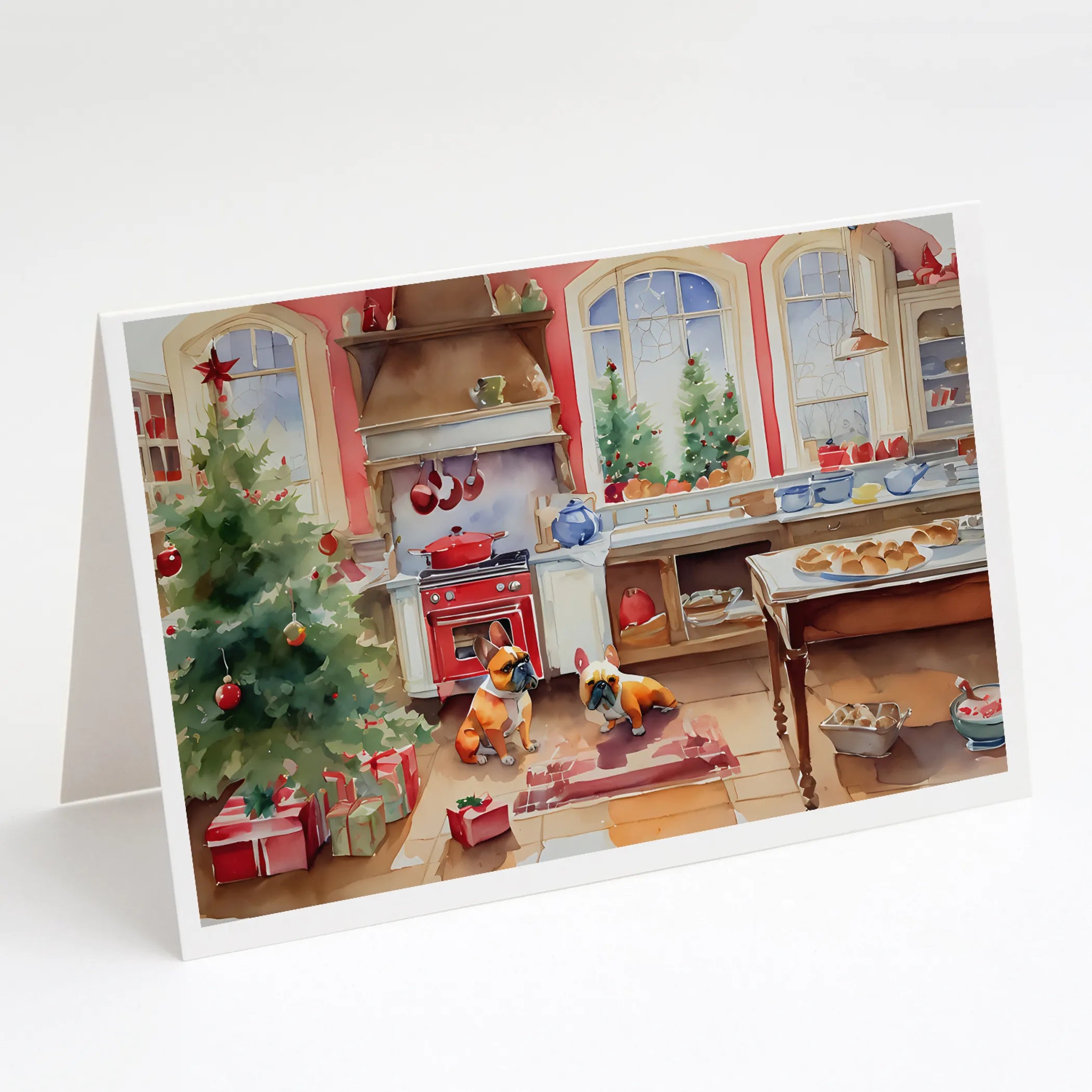 Christmas Cookies Greeting Cards  - Size: 5X7 | Pack Of: 8 | Collection name: Christmas cookies