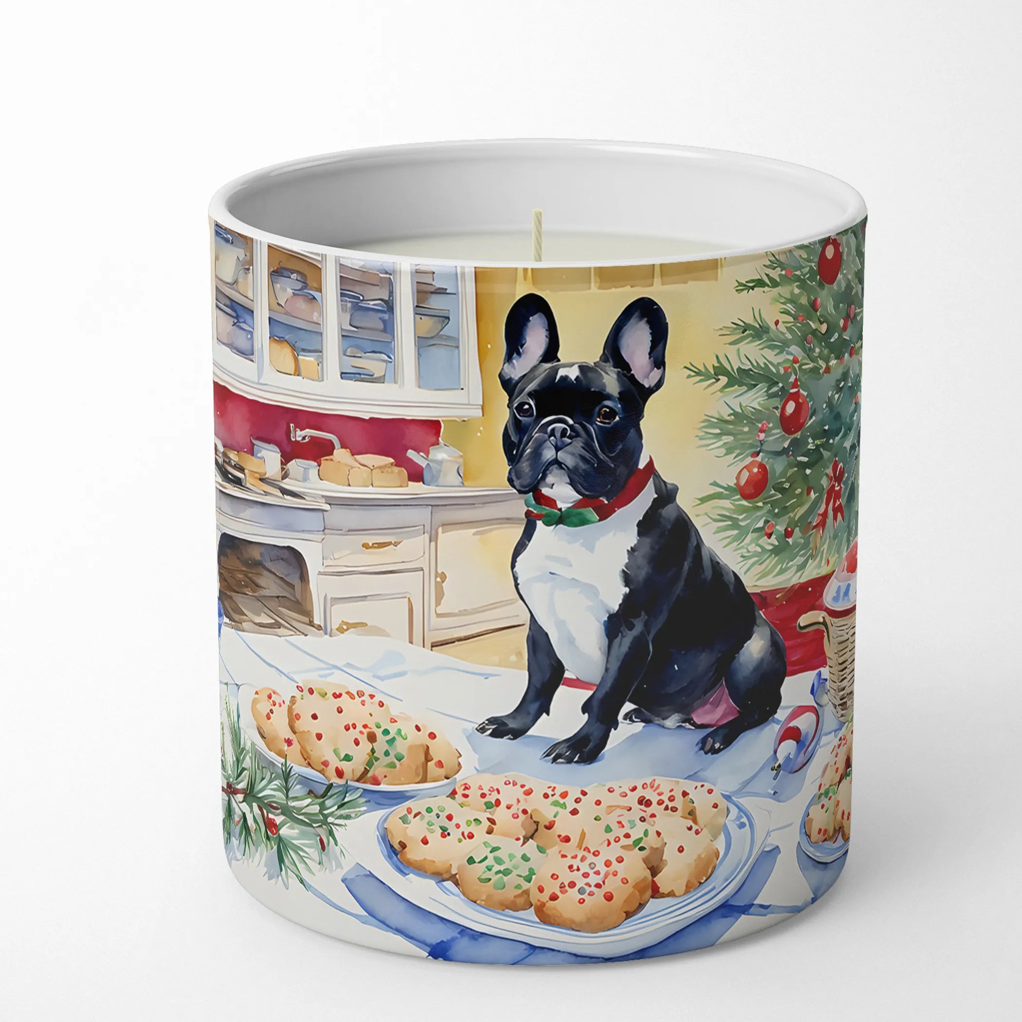 Christmas Cookies Decorative Soy Candle - Size: 10 OZ | Pack Of: 1 | Collection name: Christmas cookies