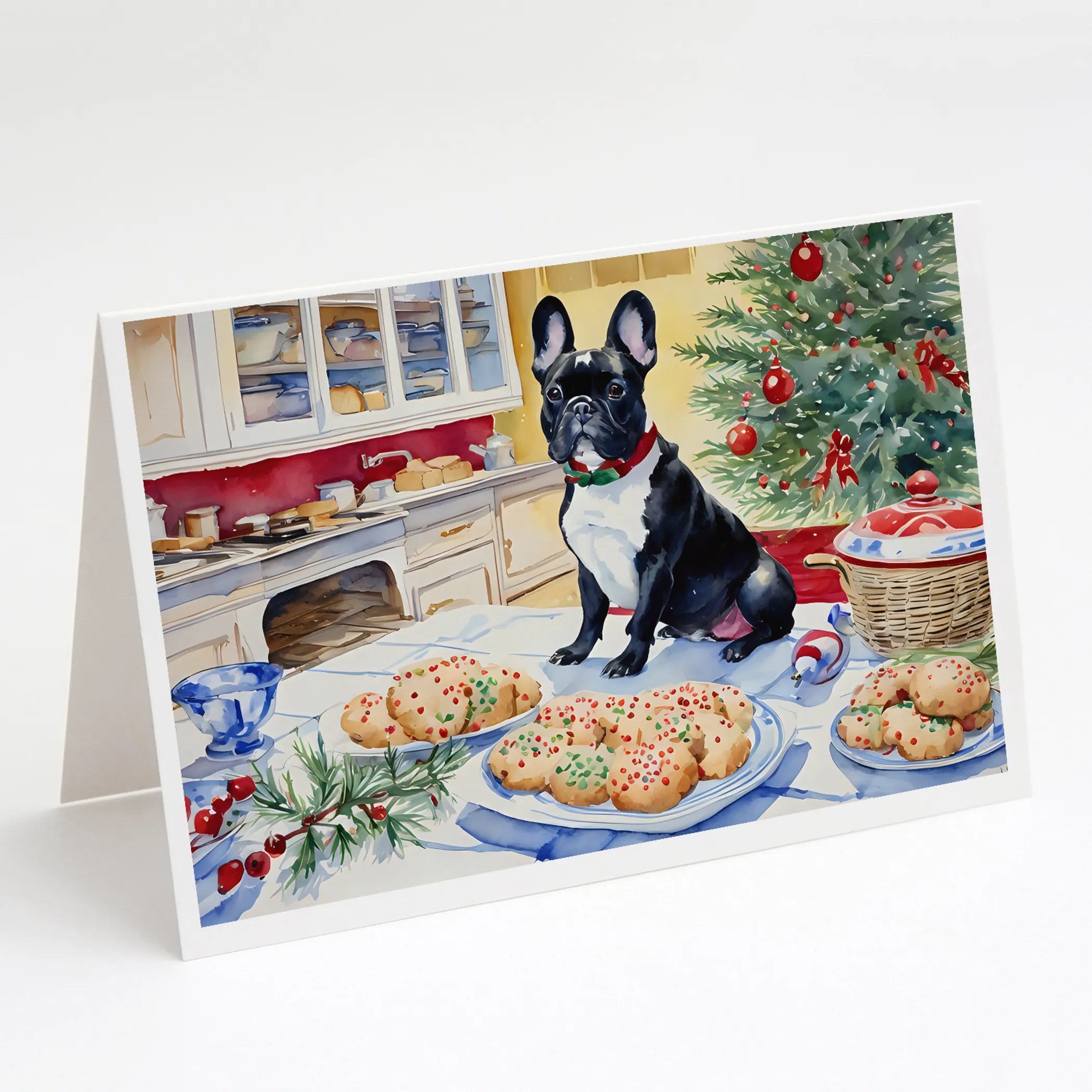 Christmas Cookies Greeting Cards  - Size: 5X7 | Pack Of: 8 | Collection name: Christmas cookies