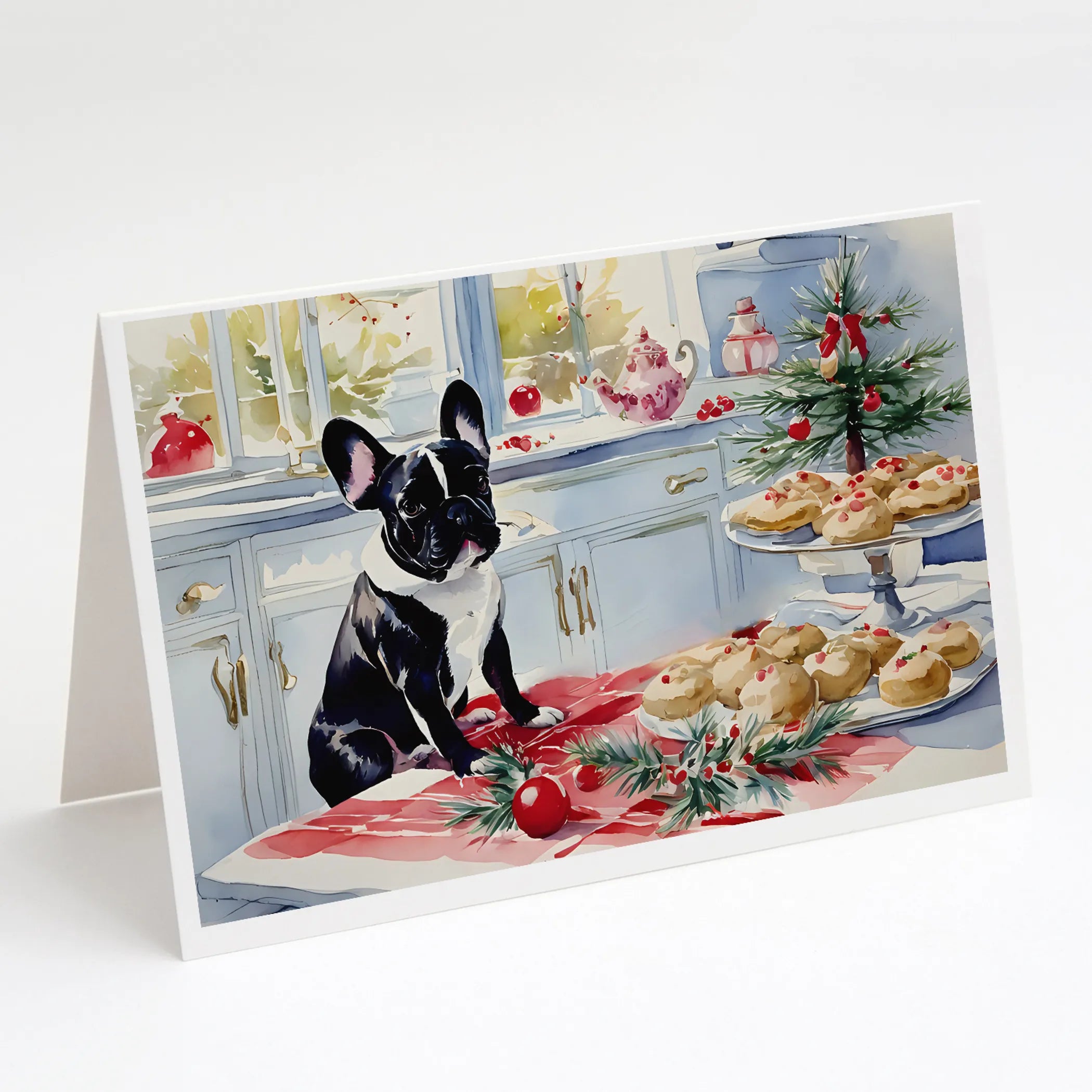 Christmas Cookies Greeting Cards  - Size: 5X7 | Pack Of: 8 | Collection name: Christmas cookies