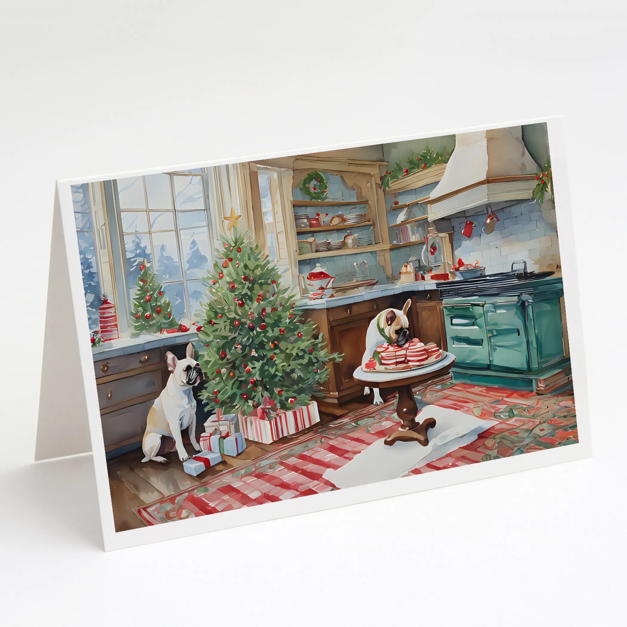 Christmas Cookies Greeting Cards  - Size: 5X7 | Pack Of: 8 | Collection name: Christmas cookies