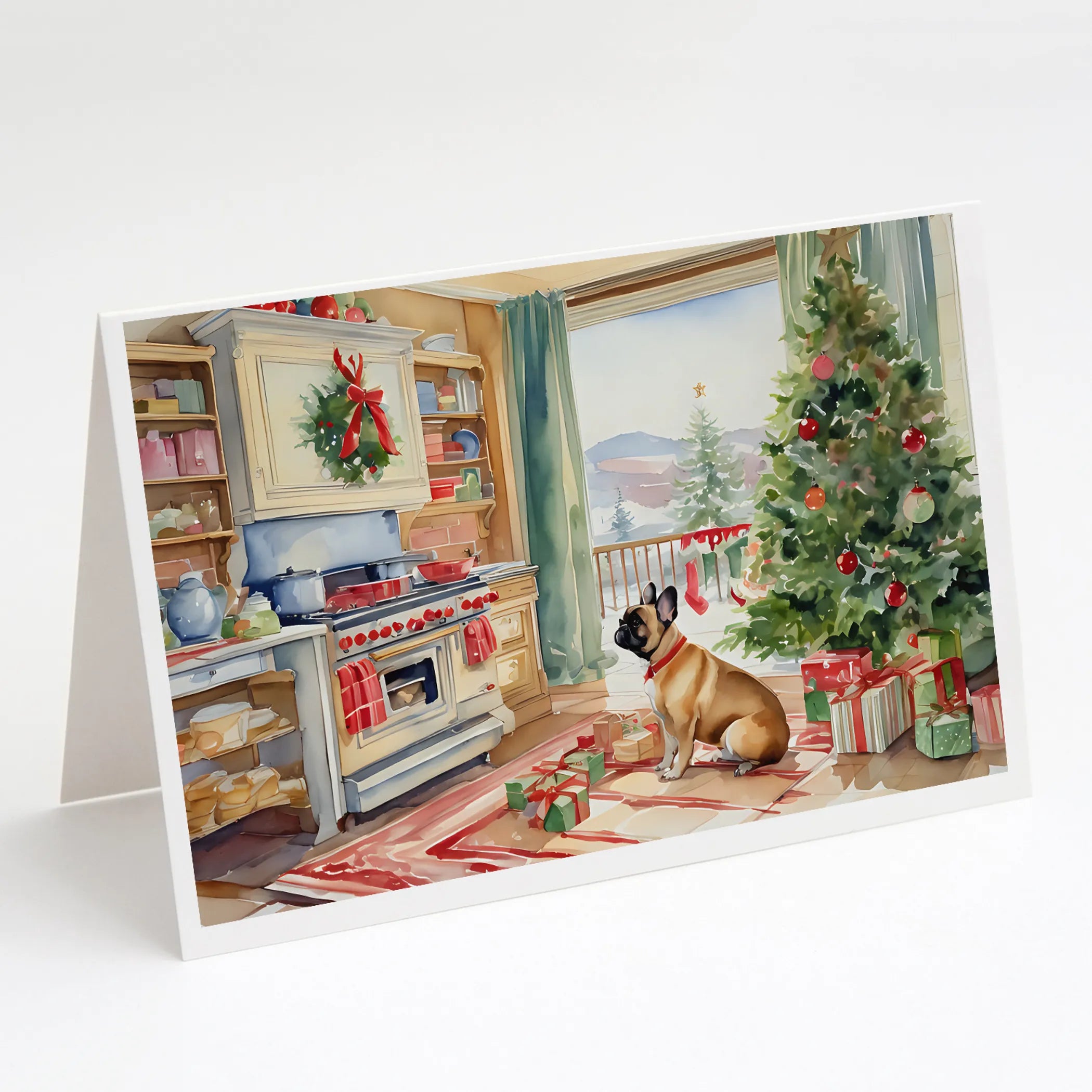 Christmas Cookies Greeting Cards  - Size: 5X7 | Pack Of: 8 | Collection name: Christmas cookies