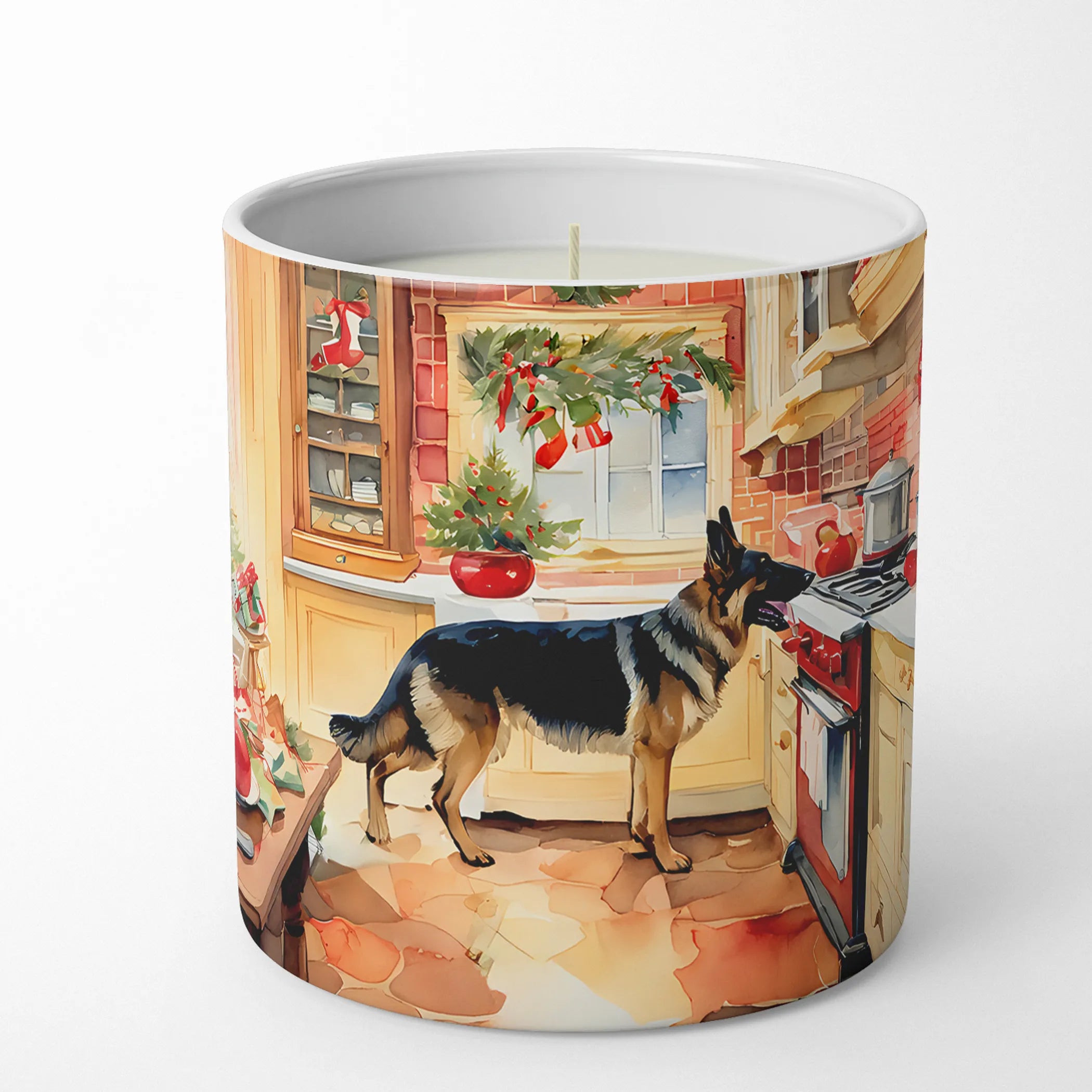 Christmas Cookies Decorative Soy Candle - Size: 10 OZ | Pack Of: 1 | Collection name: Christmas cookies