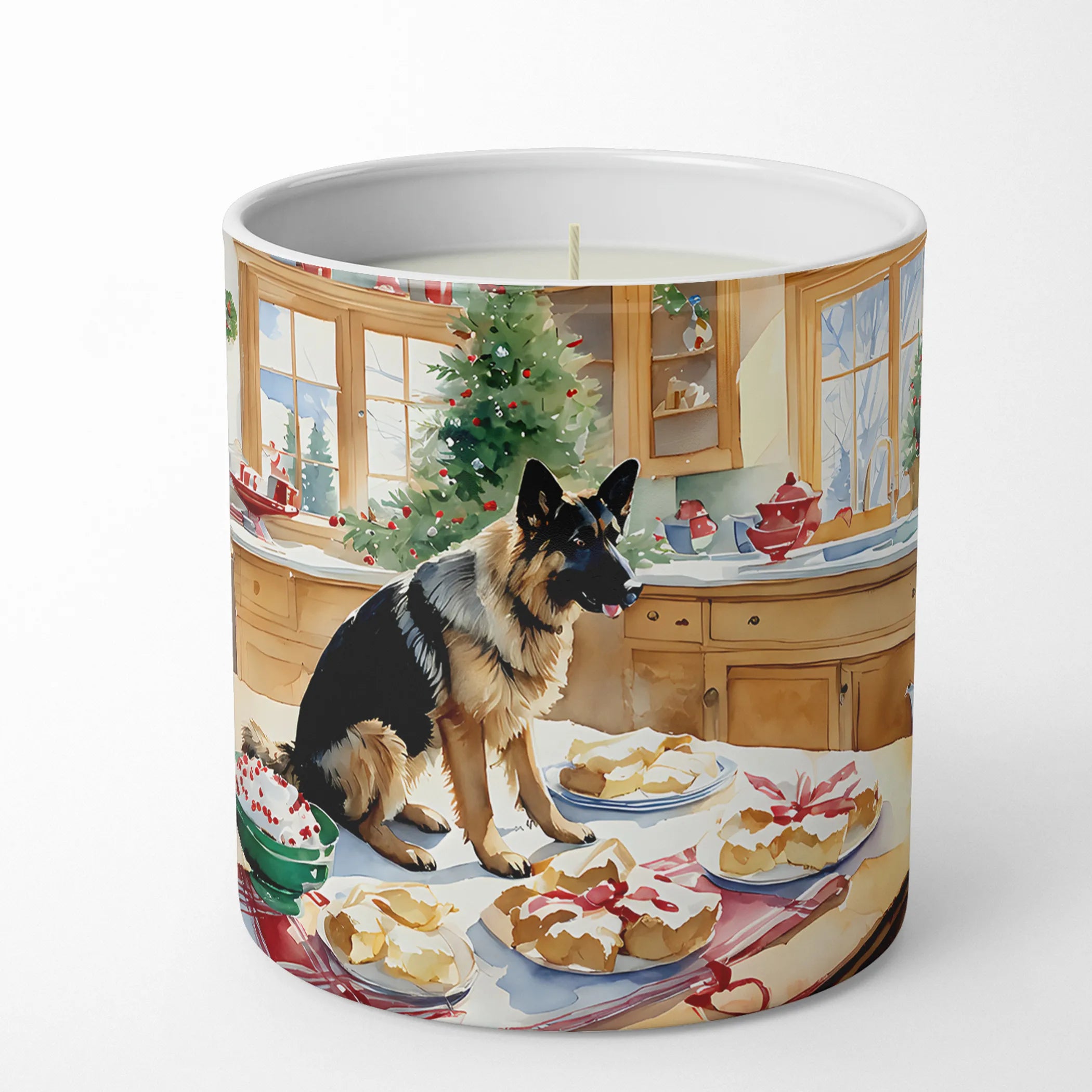 Christmas Cookies Decorative Soy Candle - Size: 10 OZ | Pack Of: 1 | Collection name: Christmas cookies