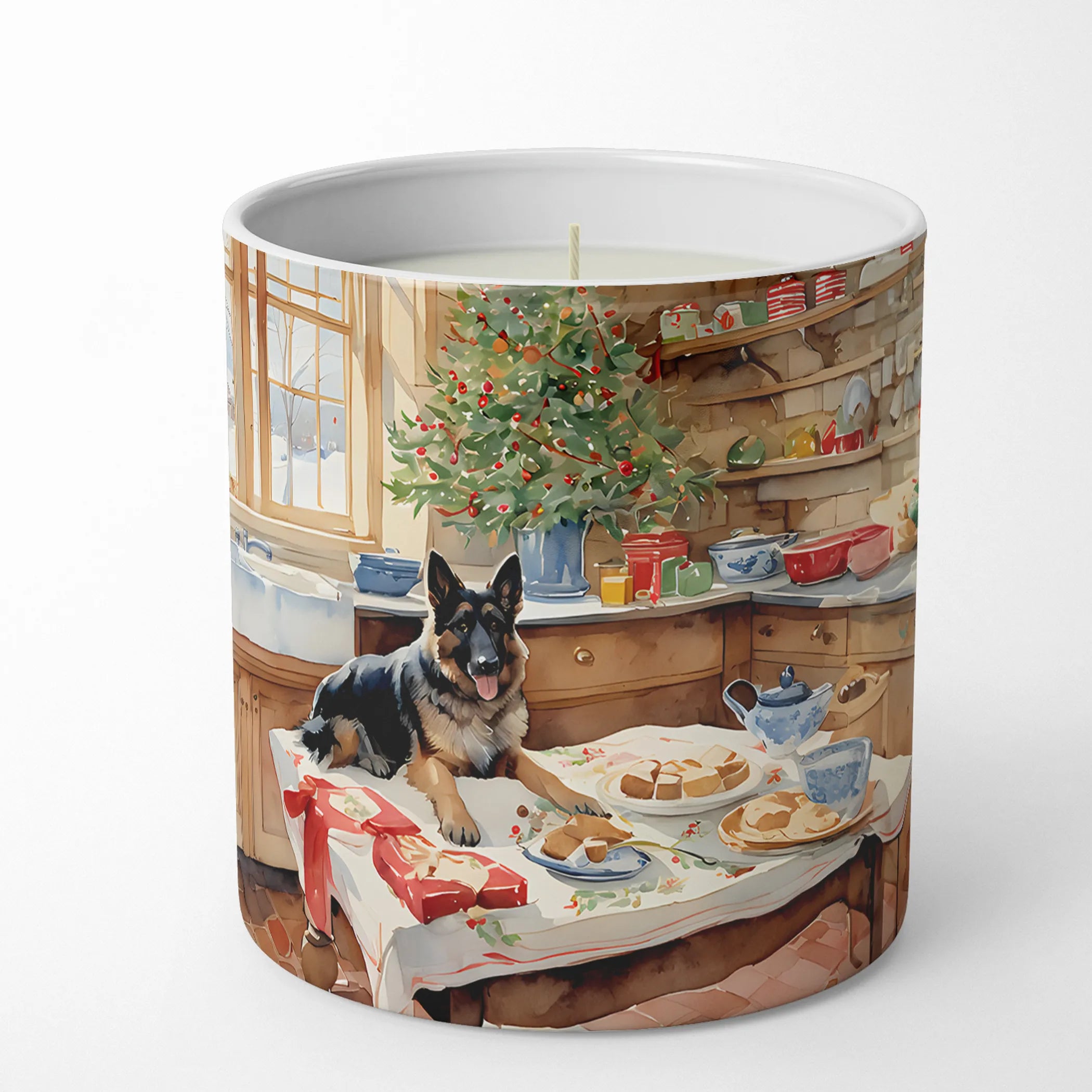 Christmas Cookies Decorative Soy Candle - Size: 10 OZ | Pack Of: 1 | Collection name: Christmas cookies
