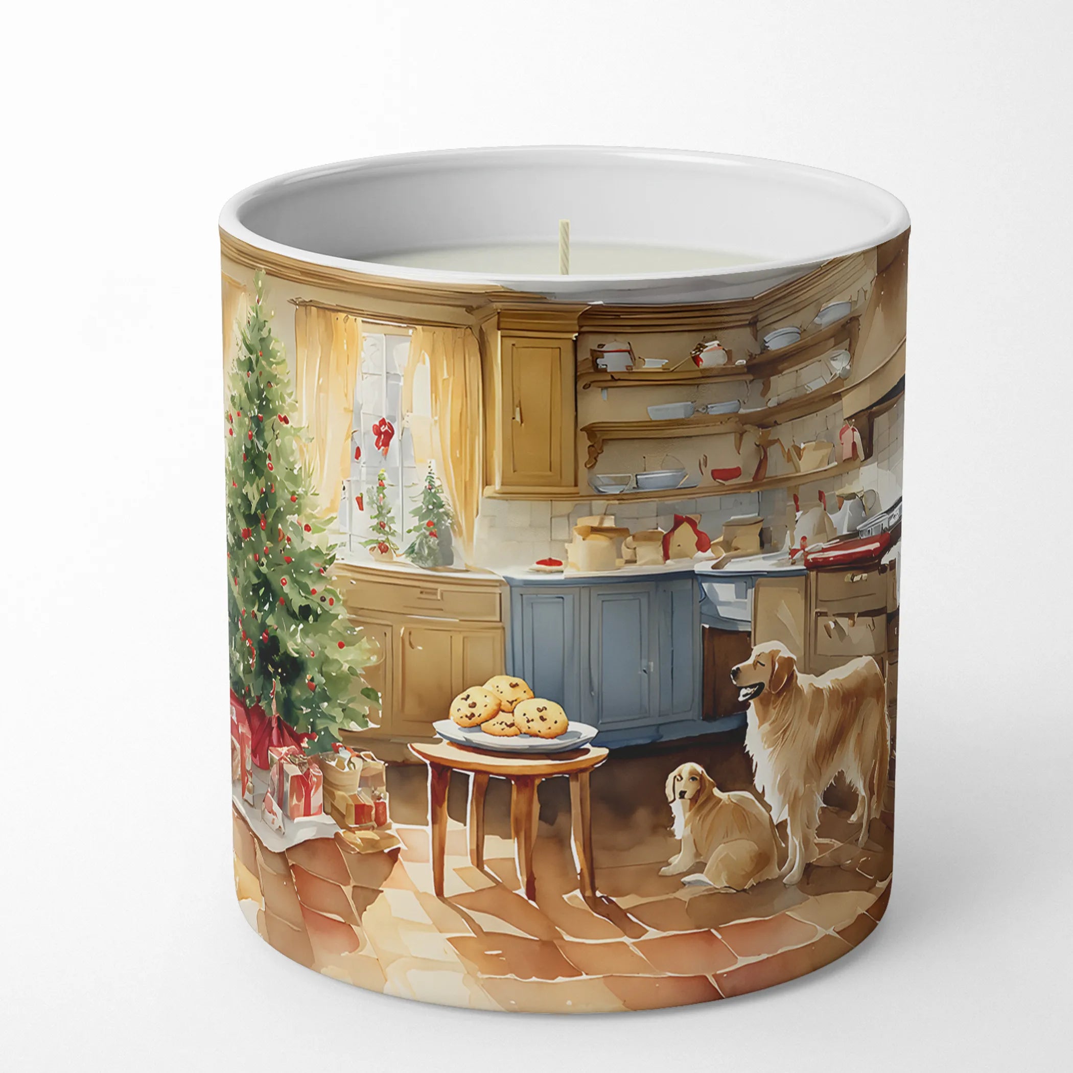 Christmas Cookies Decorative Soy Candle - Size: 10 OZ | Pack Of: 1 | Collection name: Christmas cookies