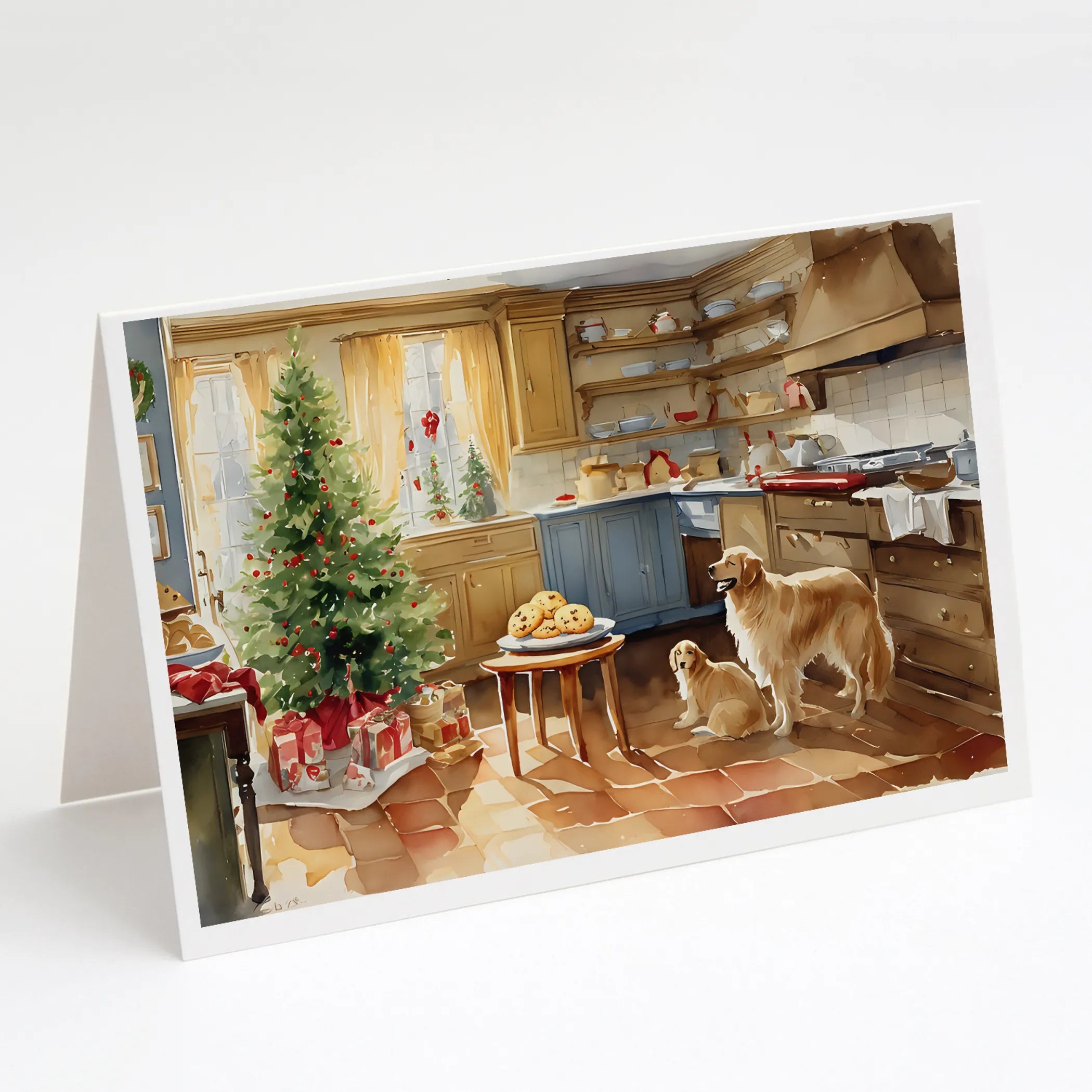 Christmas Cookies Greeting Cards  - Size: 5X7 | Pack Of: 8 | Collection name: Christmas cookies