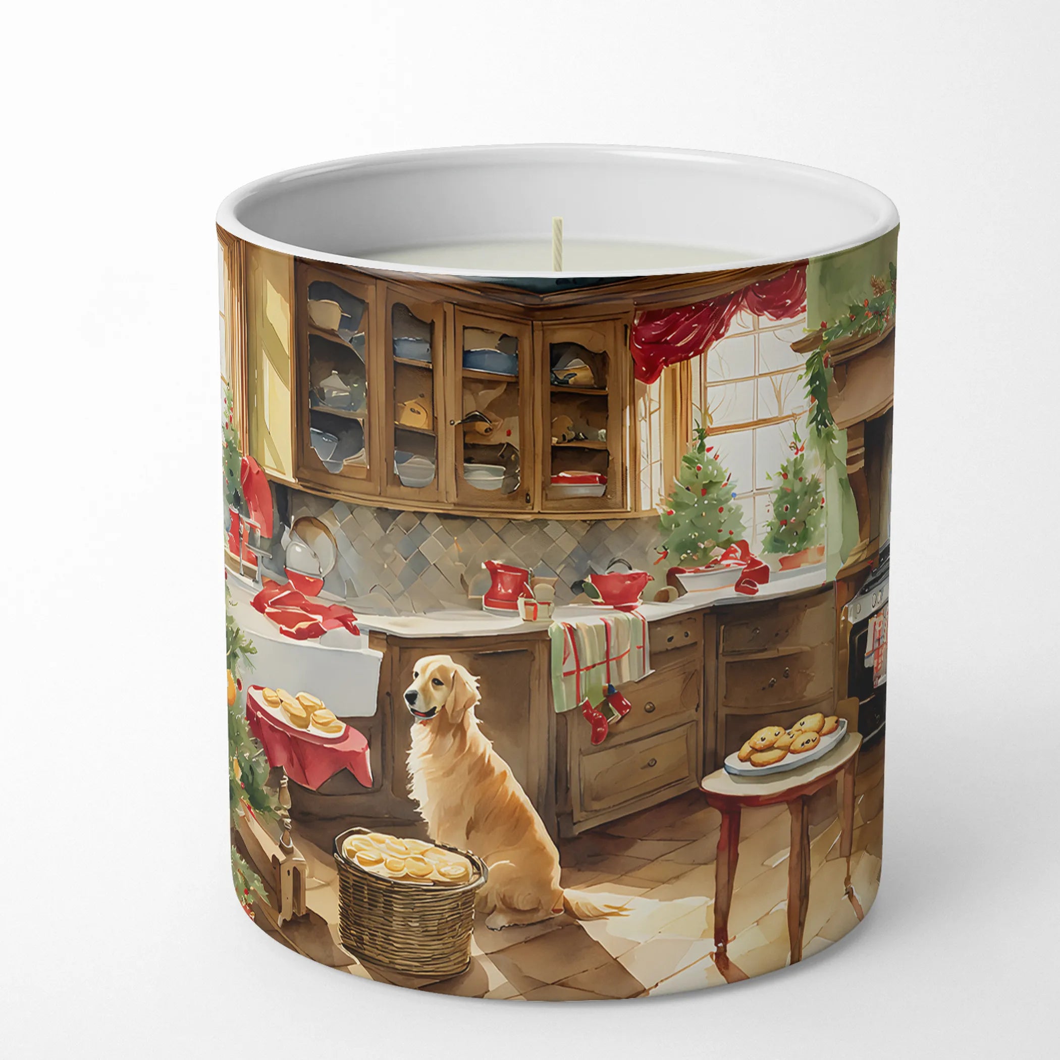 Christmas Cookies Decorative Soy Candle - Size: 10 OZ | Pack Of: 1 | Collection name: Christmas cookies