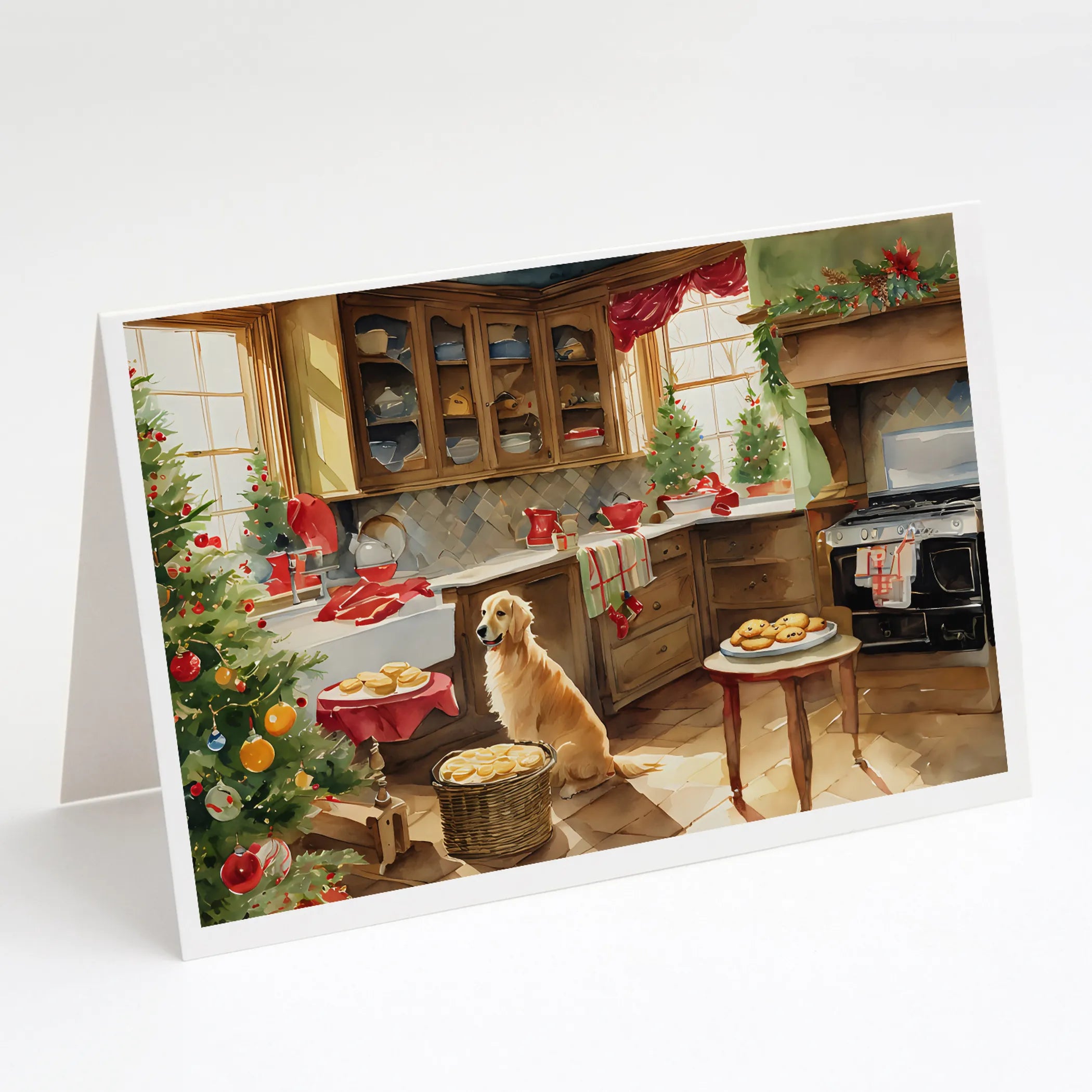Christmas Cookies Greeting Cards  - Size: 5X7 | Pack Of: 8 | Collection name: Christmas cookies
