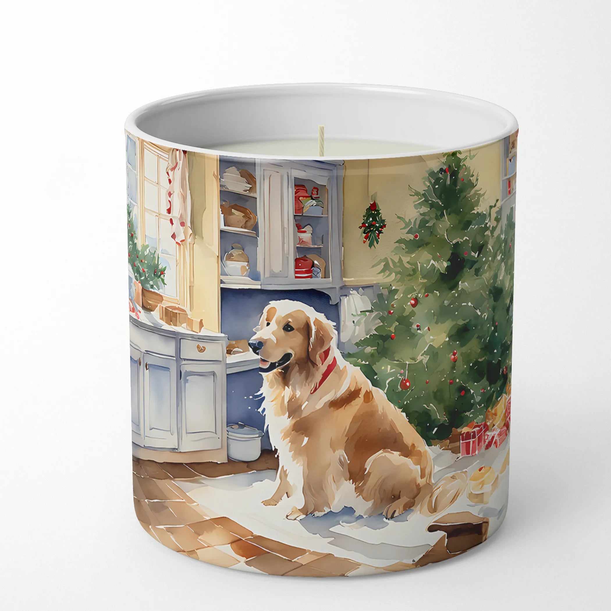 Christmas Cookies Decorative Soy Candle - Size: 10 OZ | Pack Of: 1 | Collection name: Christmas cookies