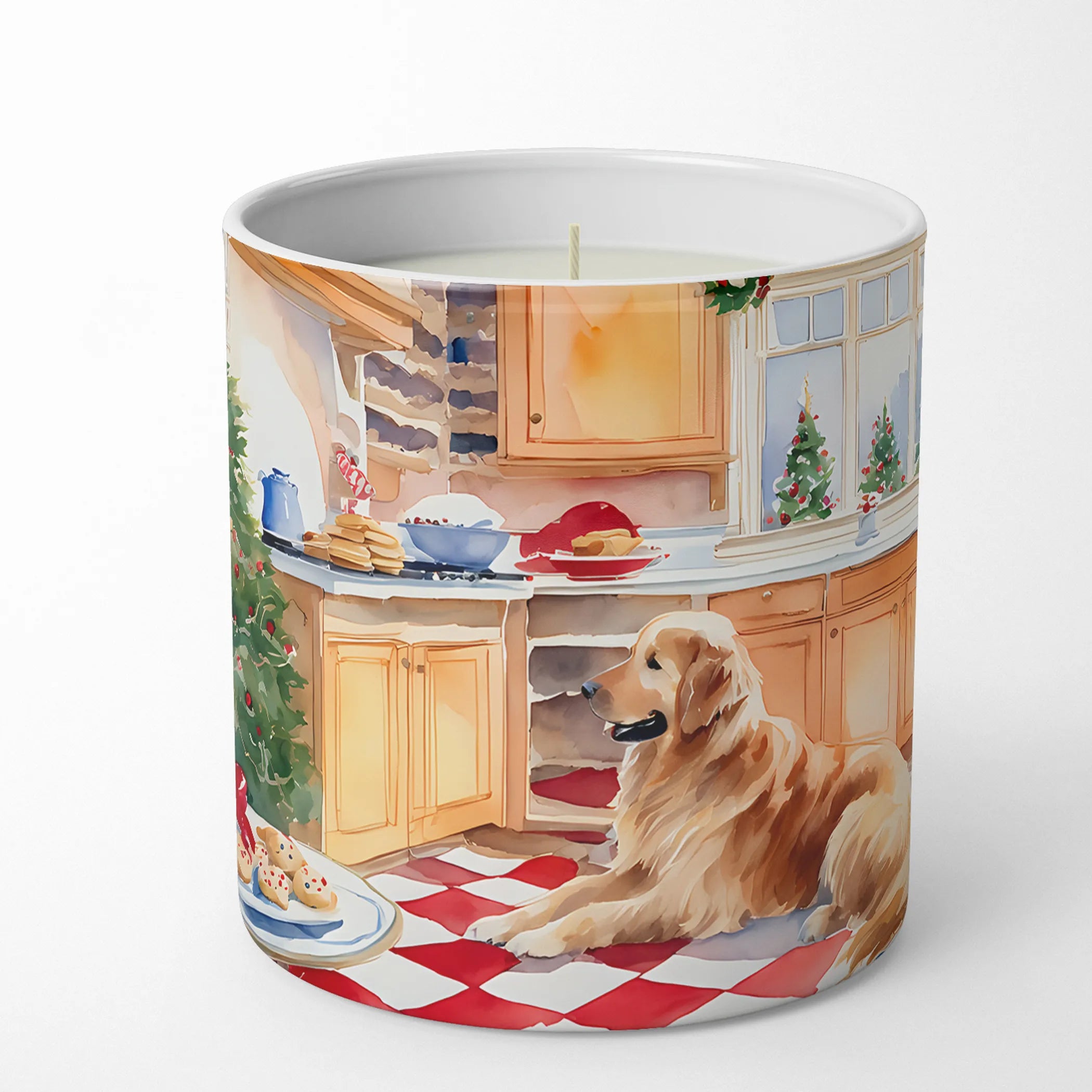 Christmas Cookies Decorative Soy Candle - Size: 10 OZ | Pack Of: 1 | Collection name: Christmas cookies