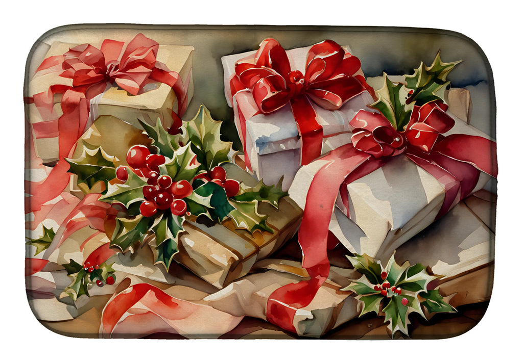 My Favorite Christmas Dish Drying Mat - Size: 14  X 21" | Pack Of: 1 | Collection name: My favorite christmas