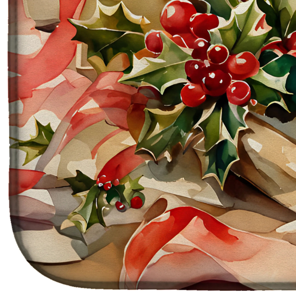 My Favorite Christmas Dish Drying Mat - Size: 14  X 21" | Pack Of: 1 | Collection name: My favorite christmas