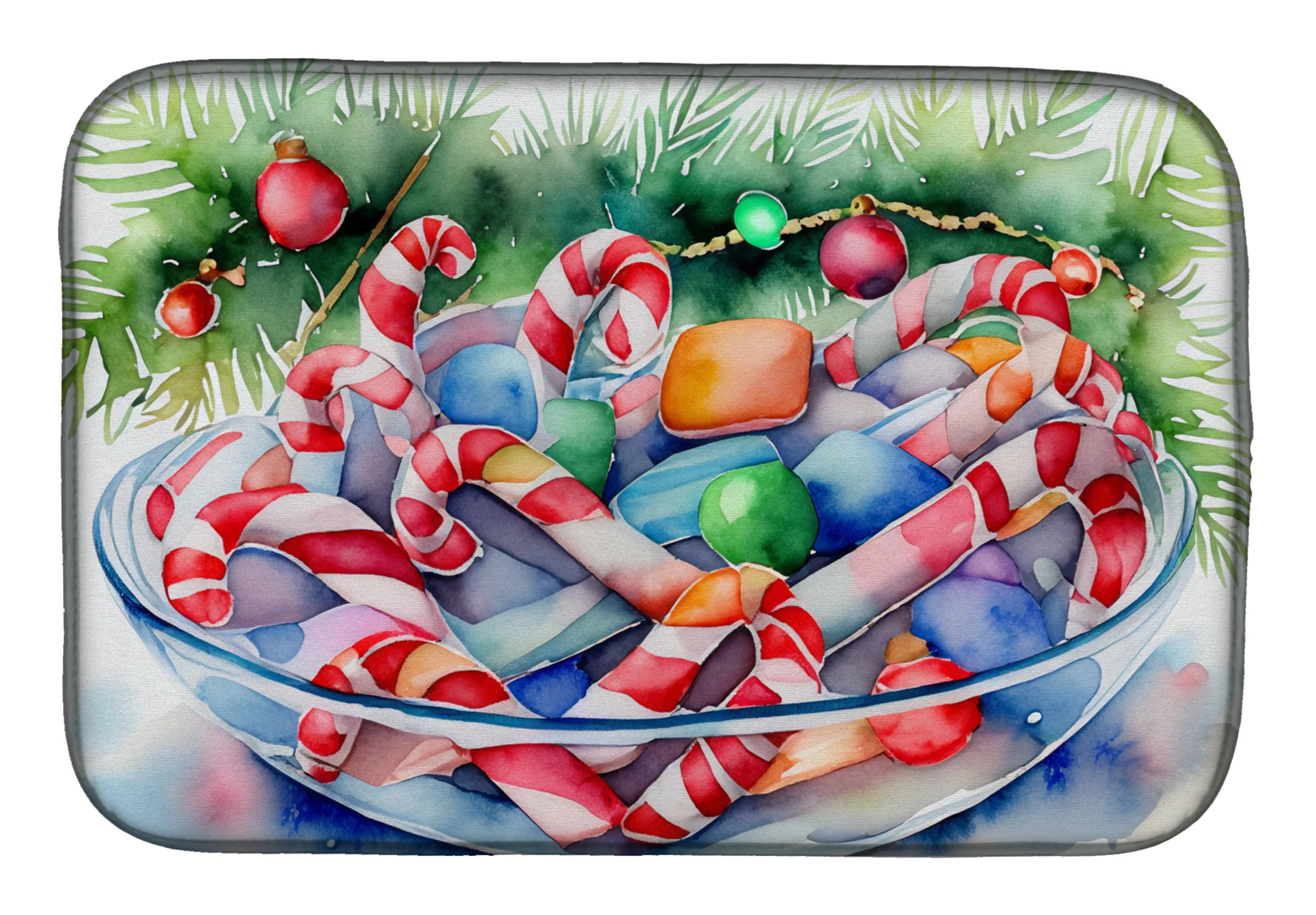 My Favorite Christmas Dish Drying Mat - Size: 14  X 21" | Pack Of: 1 | Collection name: My favorite christmas