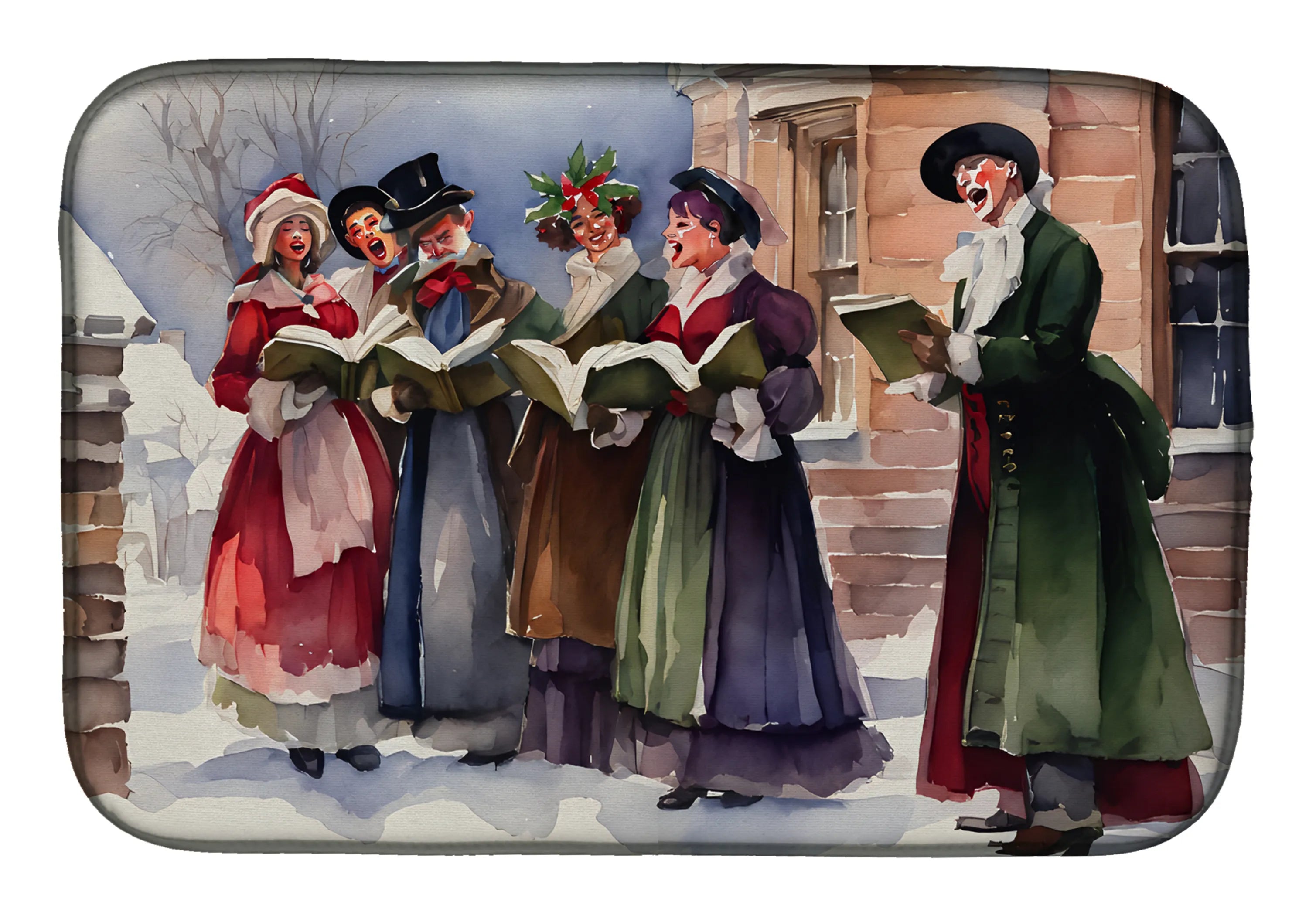 My Favorite Christmas Dish Drying Mat - Size: 14  X 21" | Pack Of: 1 | Collection name: My favorite christmas