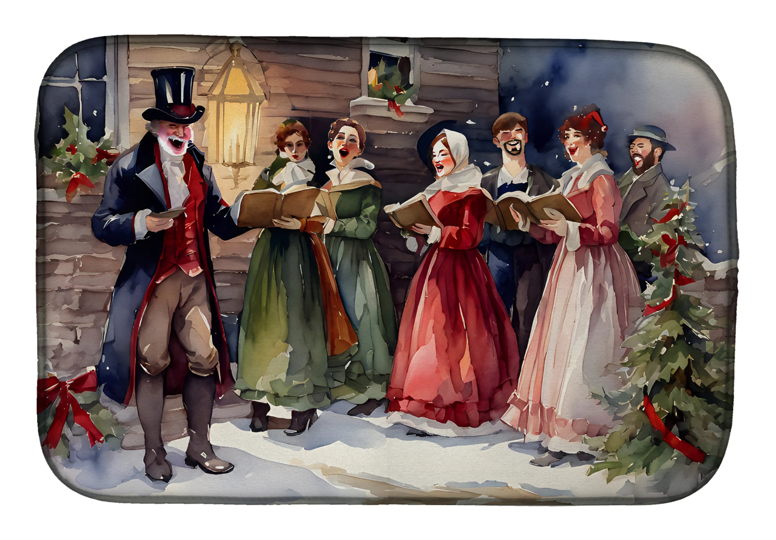 My Favorite Christmas Dish Drying Mat - Size: 14  X 21" | Pack Of: 1 | Collection name: My favorite christmas