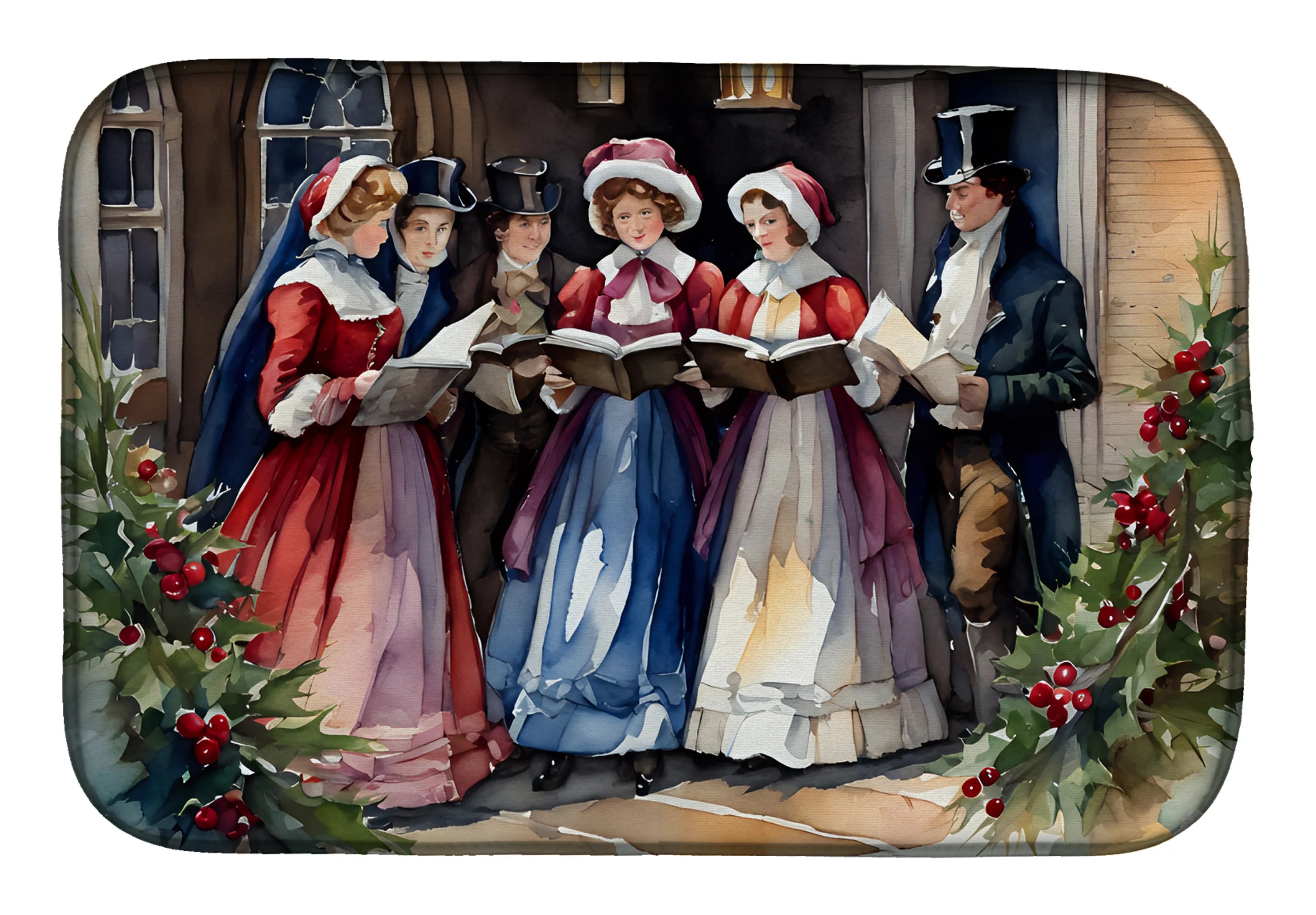 My Favorite Christmas Dish Drying Mat - Size: 14  X 21" | Pack Of: 1 | Collection name: My favorite christmas