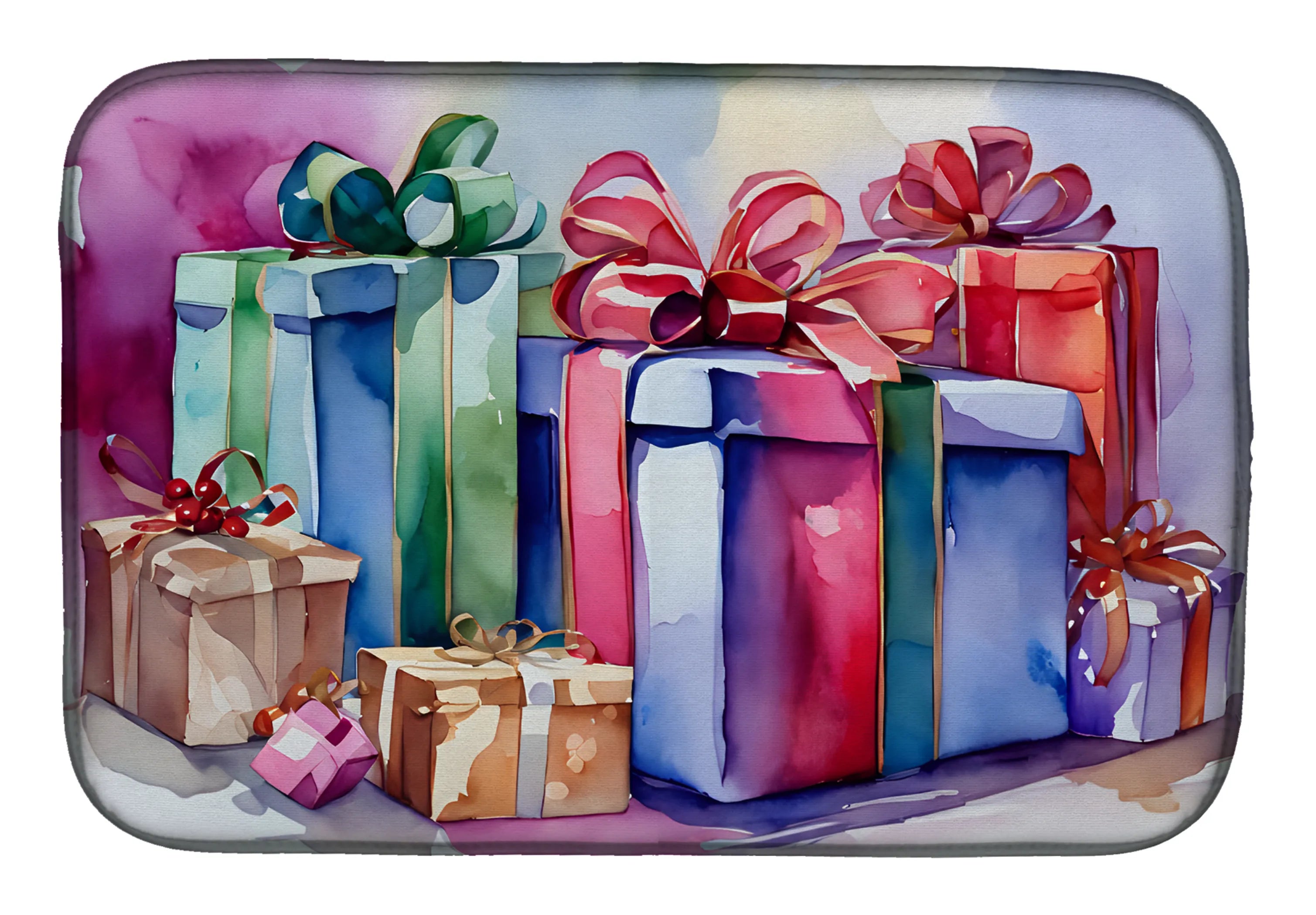 My Favorite Christmas Dish Drying Mat - Size: 14  X 21" | Pack Of: 1 | Collection name: My favorite christmas
