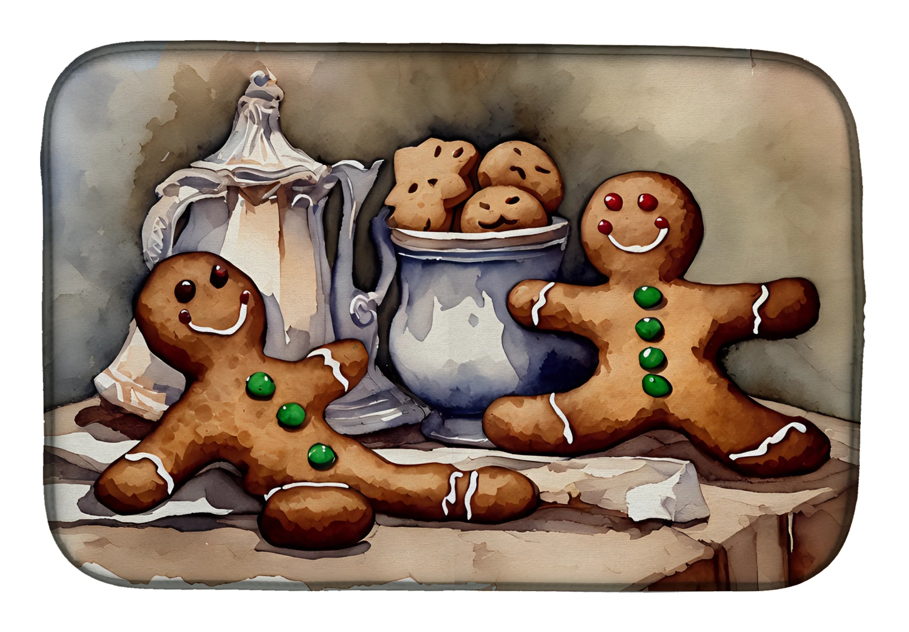 Christmas Things Dish Drying Mat - Size: 14  X 21" | Pack Of: 1 | Collection name: Christmas things