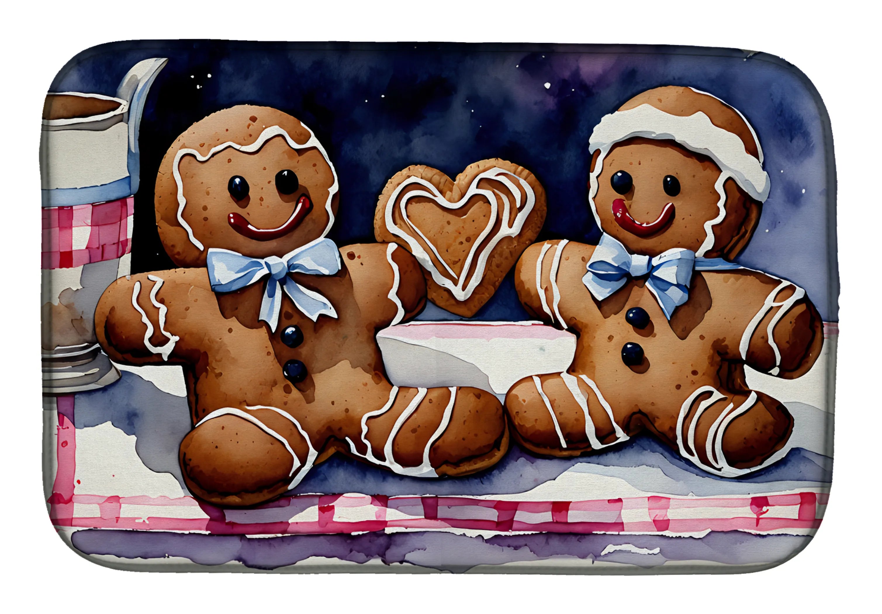 Christmas Things Dish Drying Mat - Size: 14  X 21" | Pack Of: 1 | Collection name: Christmas things