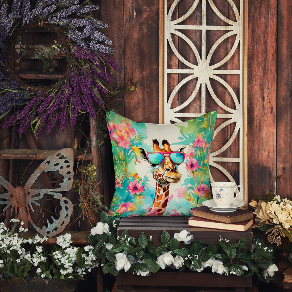 Hippie Animal Elephant Throw Pillow