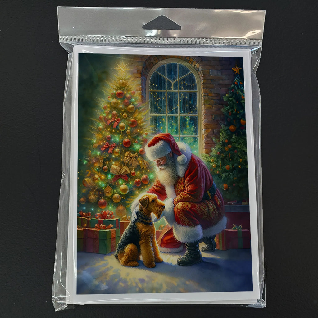 Moments with Santa Greeting Cards  - Size: 5X7 | Pack Of: 8 | Collection name: Moments with santa