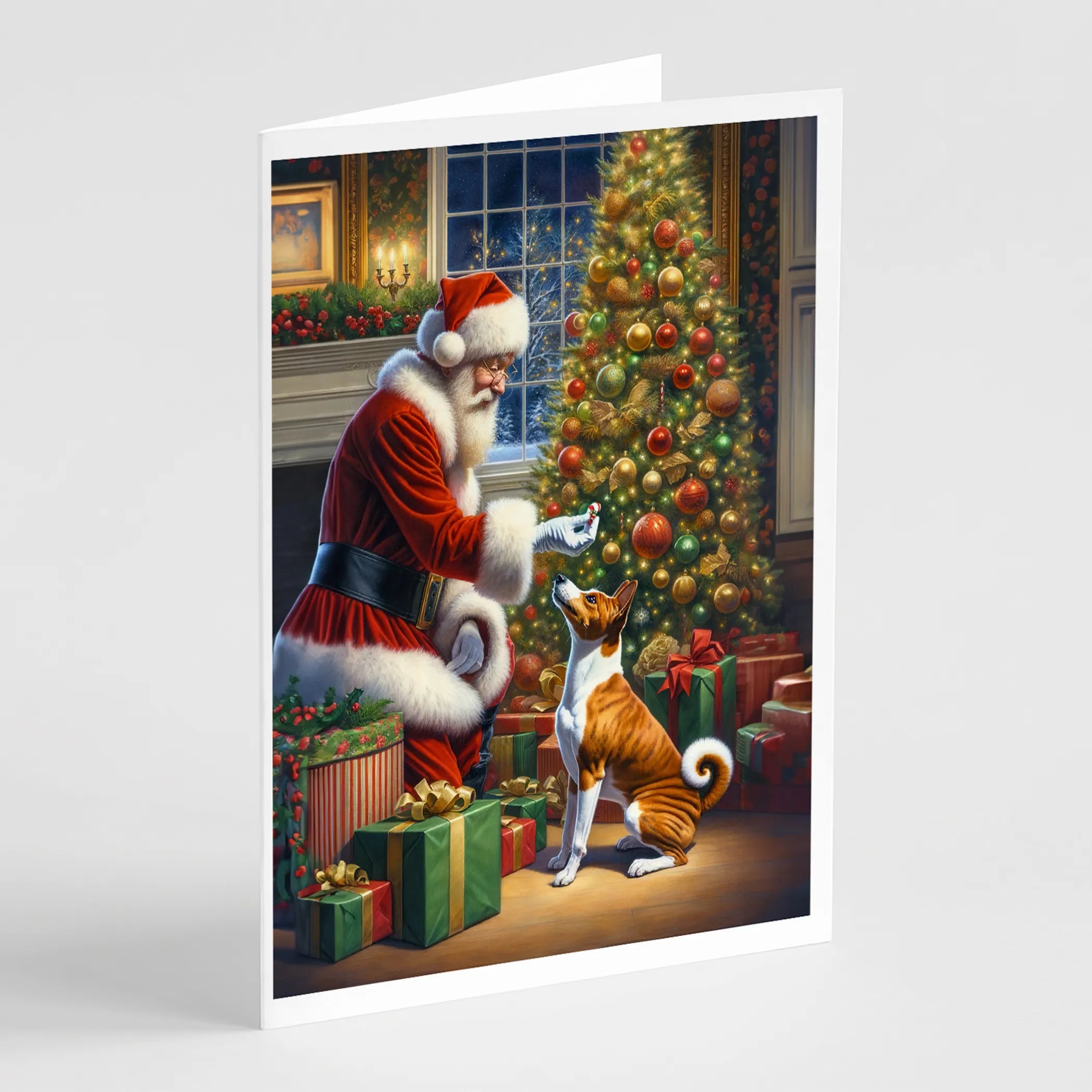 Moments with Santa Greeting Cards  - Size: 5X7 | Pack Of: 8 | Collection name: Moments with santa