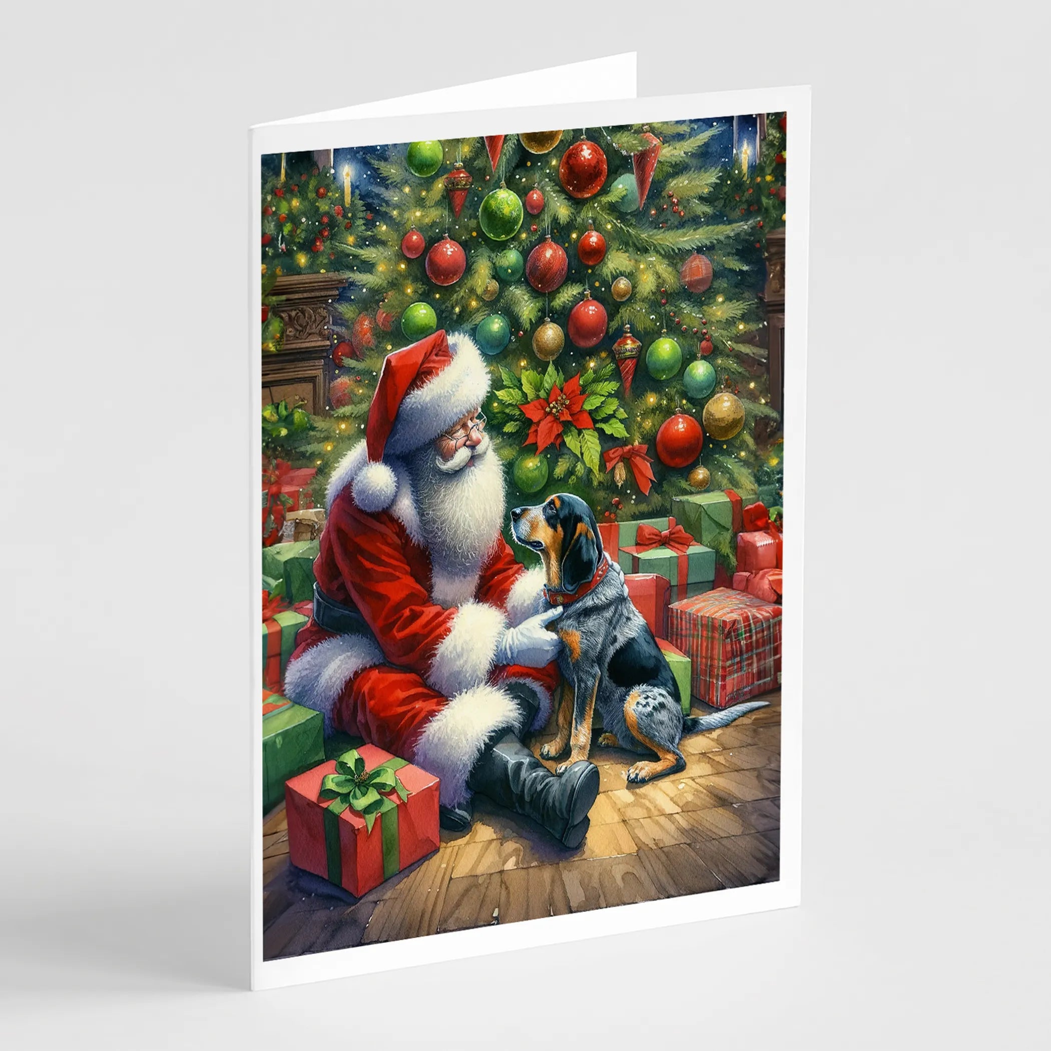 Moments with Santa Greeting Cards  - Size: 5X7 | Pack Of: 8 | Collection name: Moments with santa