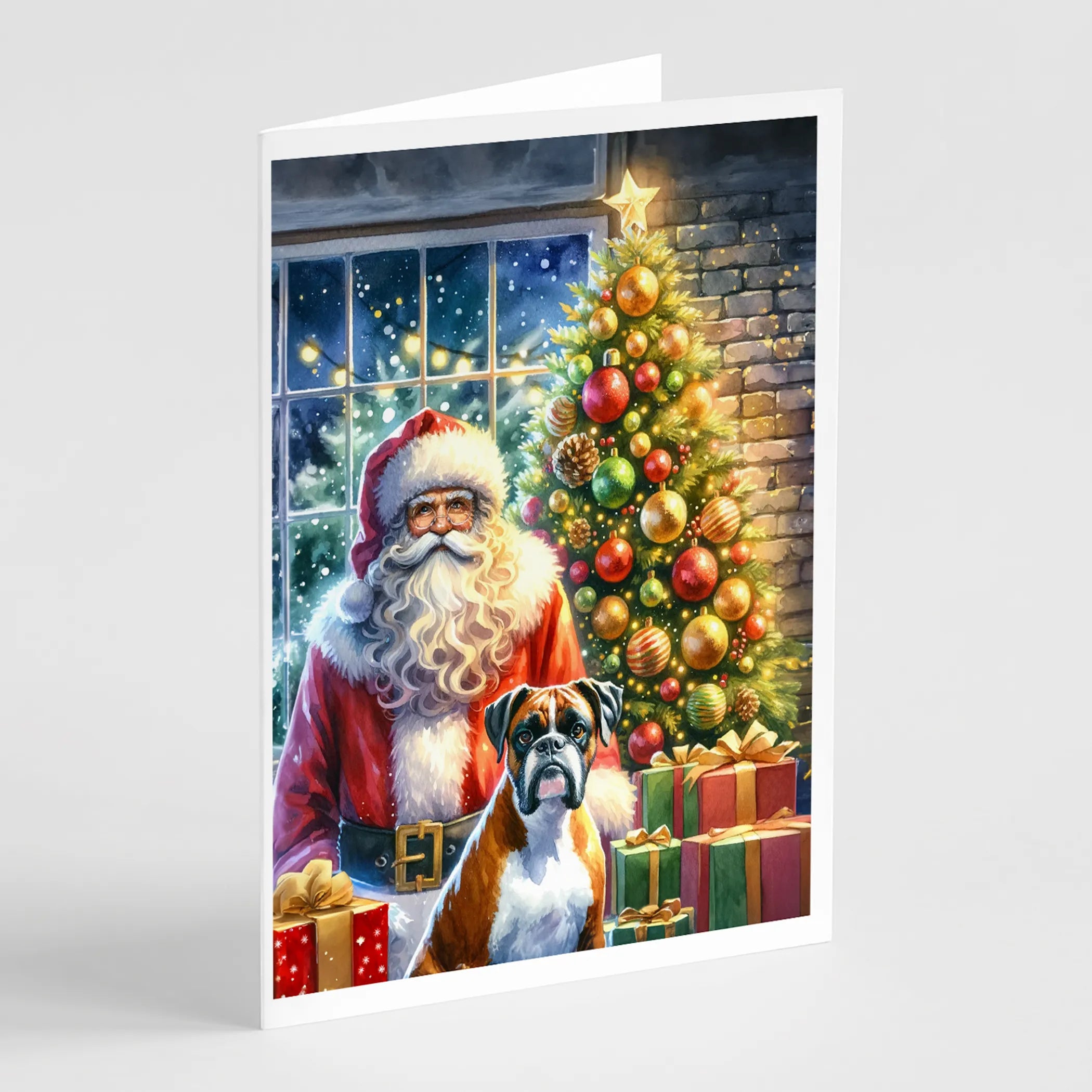 Moments with Santa Greeting Cards  - Size: 5X7 | Pack Of: 8 | Collection name: Moments with santa