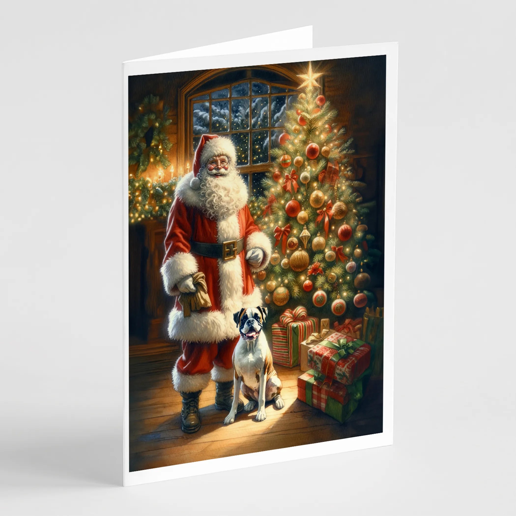 Moments with Santa Greeting Cards  - Size: 5X7 | Pack Of: 8 | Collection name: Moments with santa