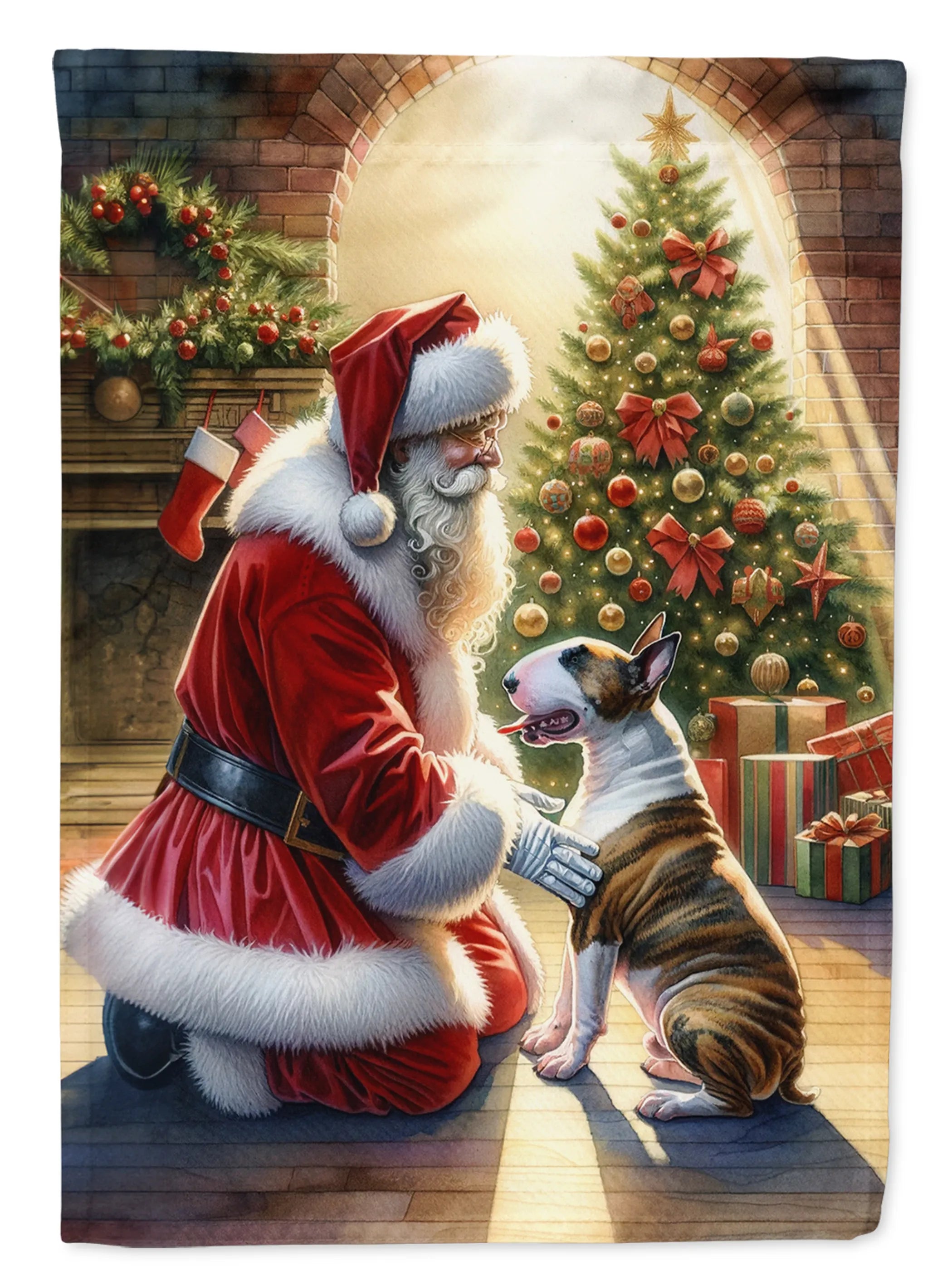Moments with Santa Decorative Flag - Size: GARDEN SIZE | Pack Of: 1 | Collection name: Moments with santa