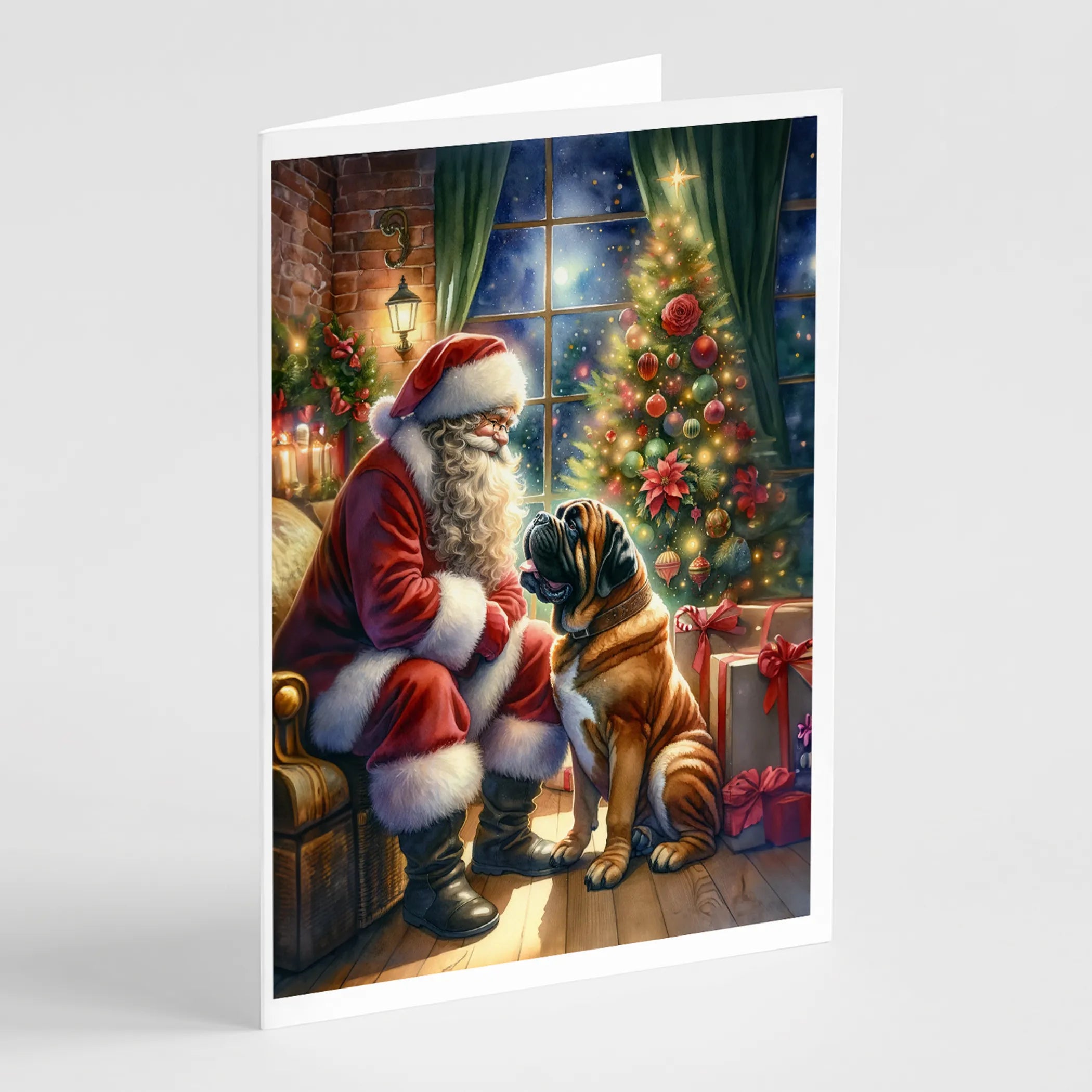 Moments with Santa Greeting Cards  - Size: 5X7 | Pack Of: 8 | Collection name: Moments with santa