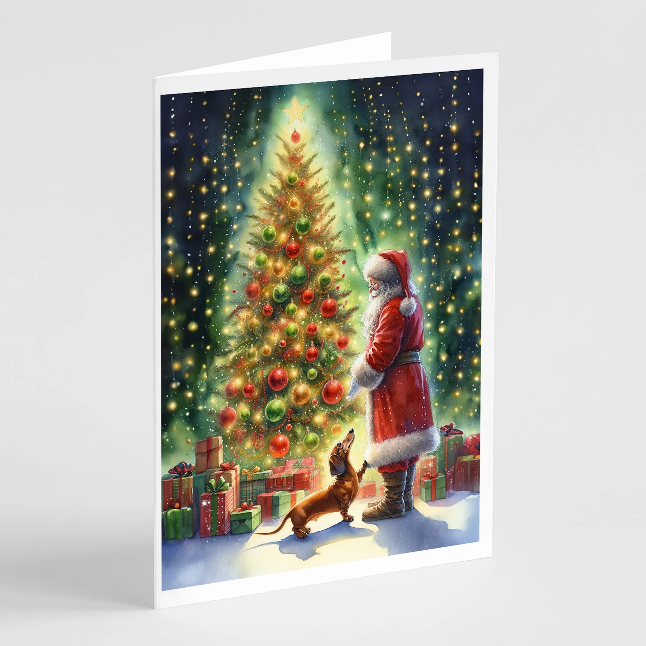 Moments with Santa Greeting Cards  - Size: 5X7 | Pack Of: 8 | Collection name: Moments with santa