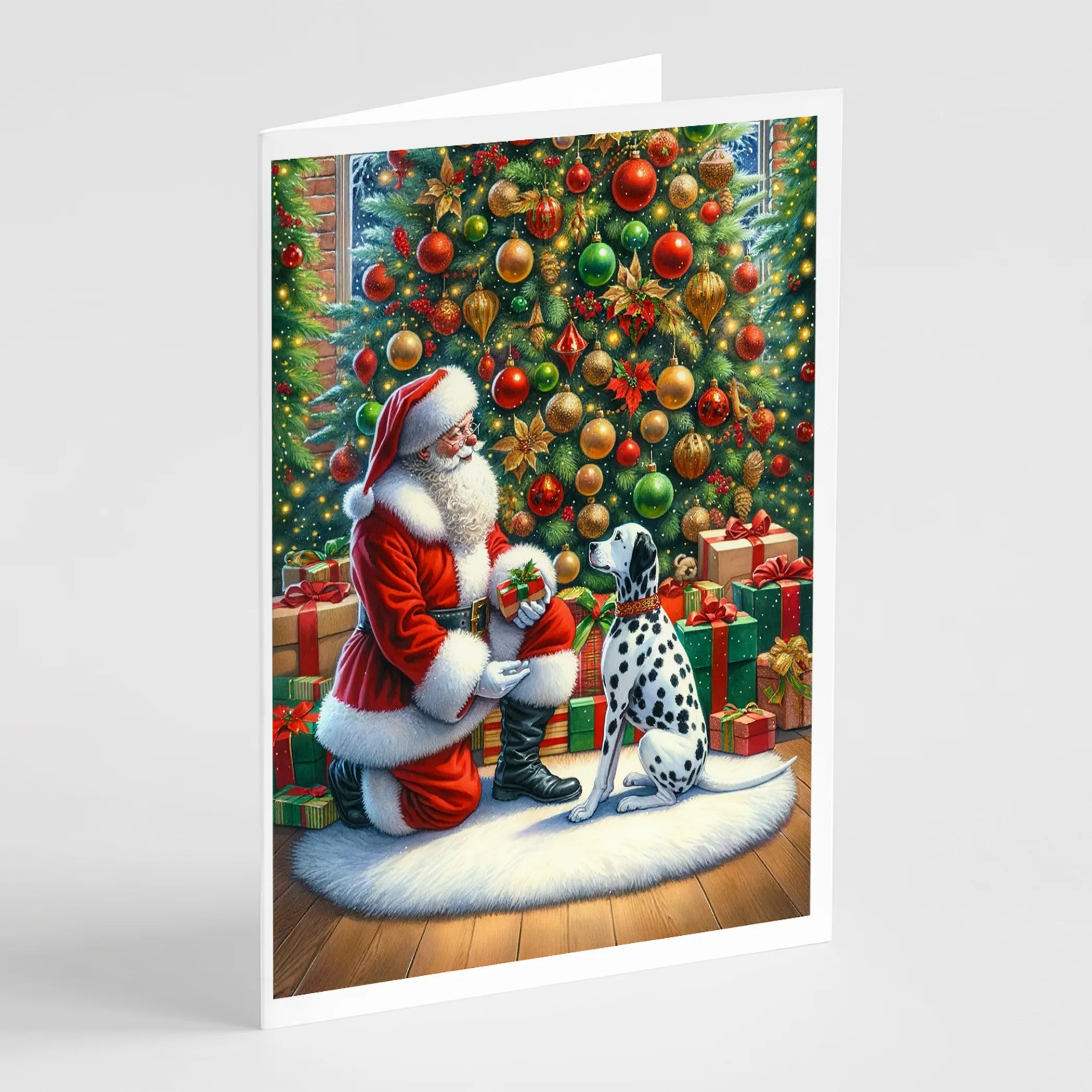 Moments with Santa Greeting Cards  - Size: 5X7 | Pack Of: 8 | Collection name: Moments with santa
