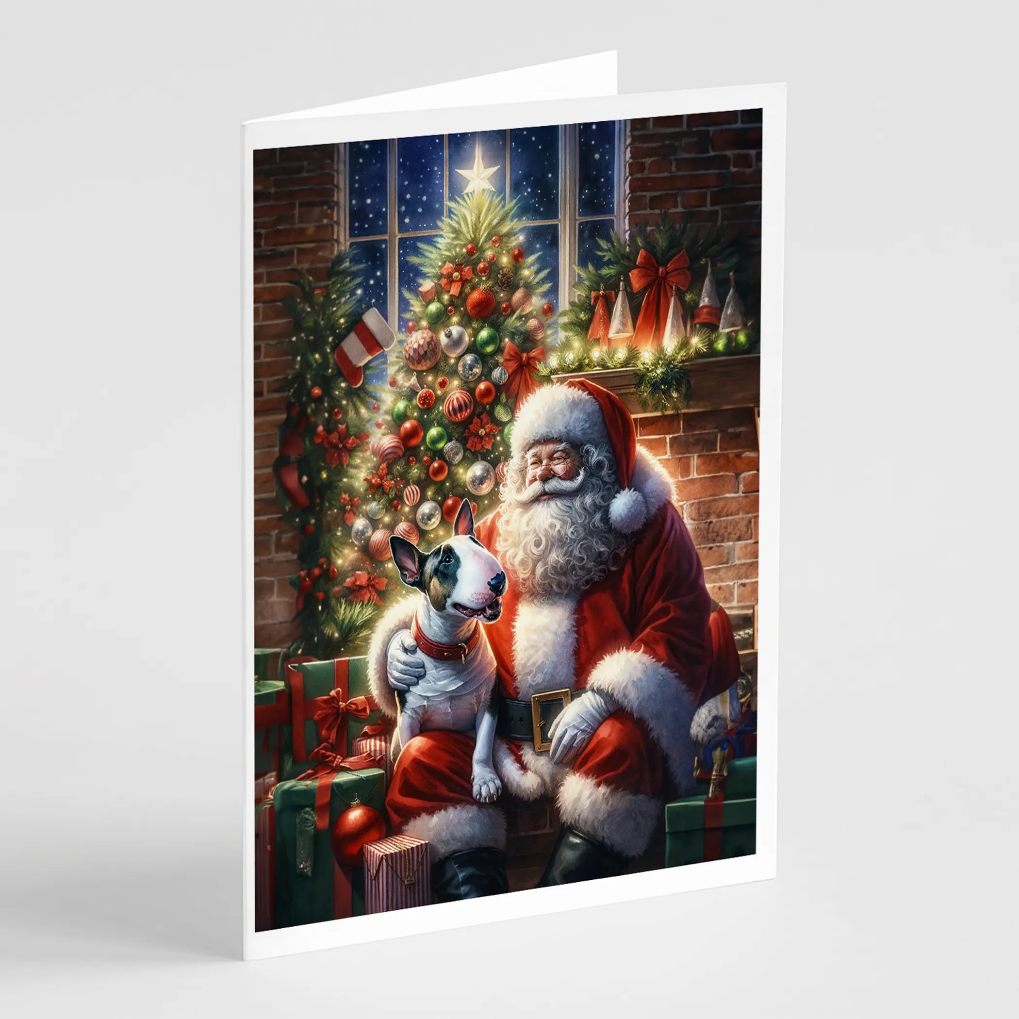 Moments with Santa Greeting Cards  - Size: 5X7 | Pack Of: 8 | Collection name: Moments with santa