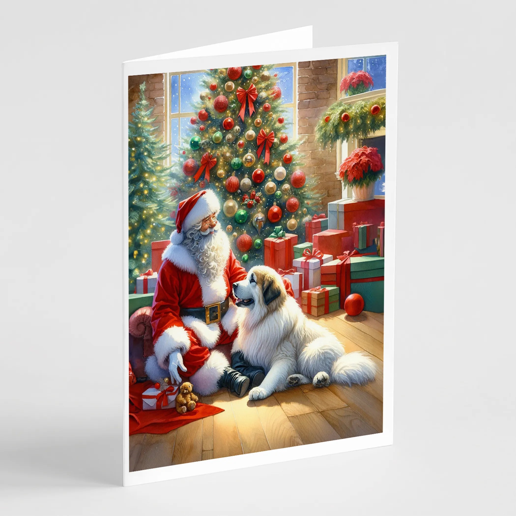 Moments with Santa Greeting Cards  - Size: 5X7 | Pack Of: 8 | Collection name: Moments with santa