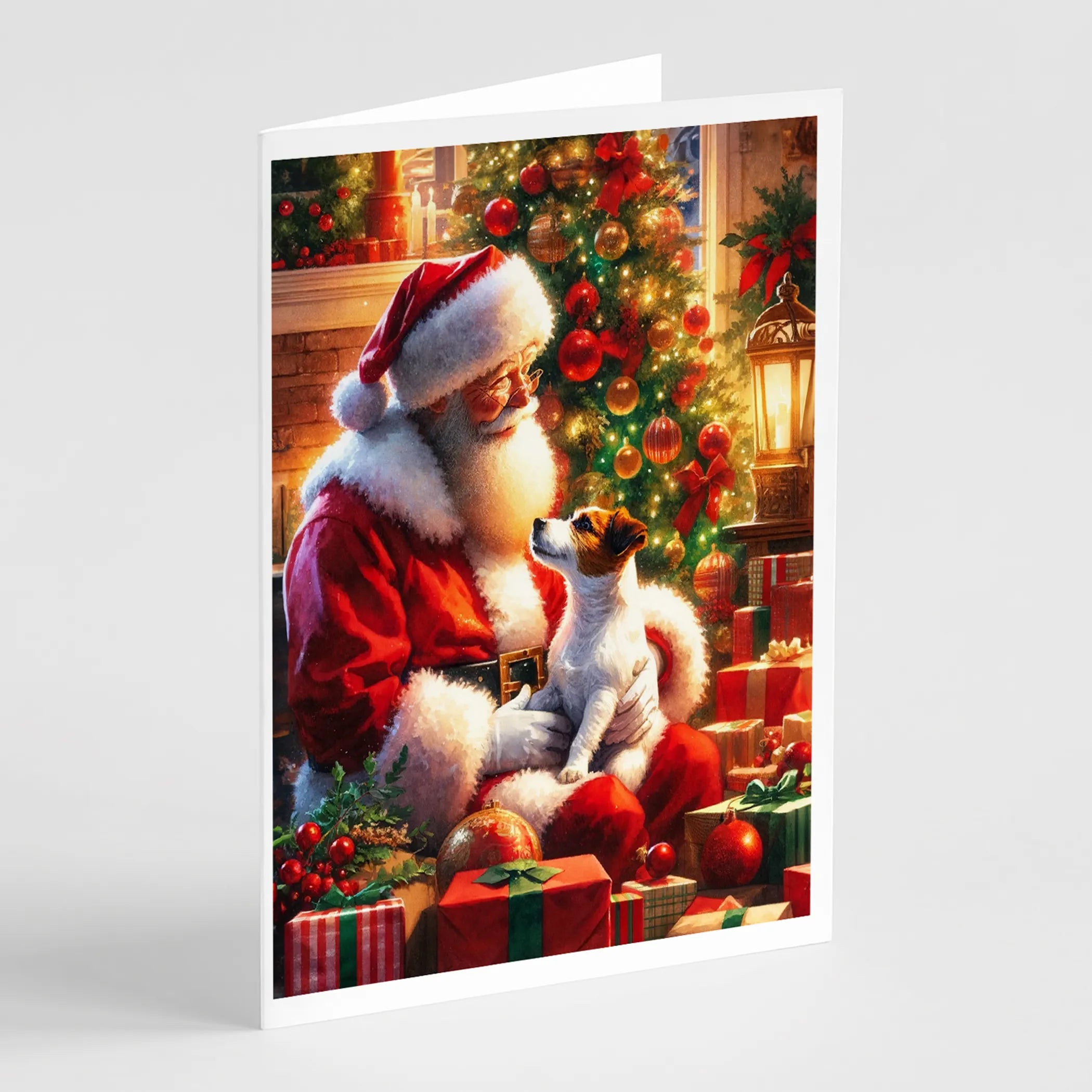 Moments with Santa Greeting Cards  - Size: 5X7 | Pack Of: 8 | Collection name: Moments with santa
