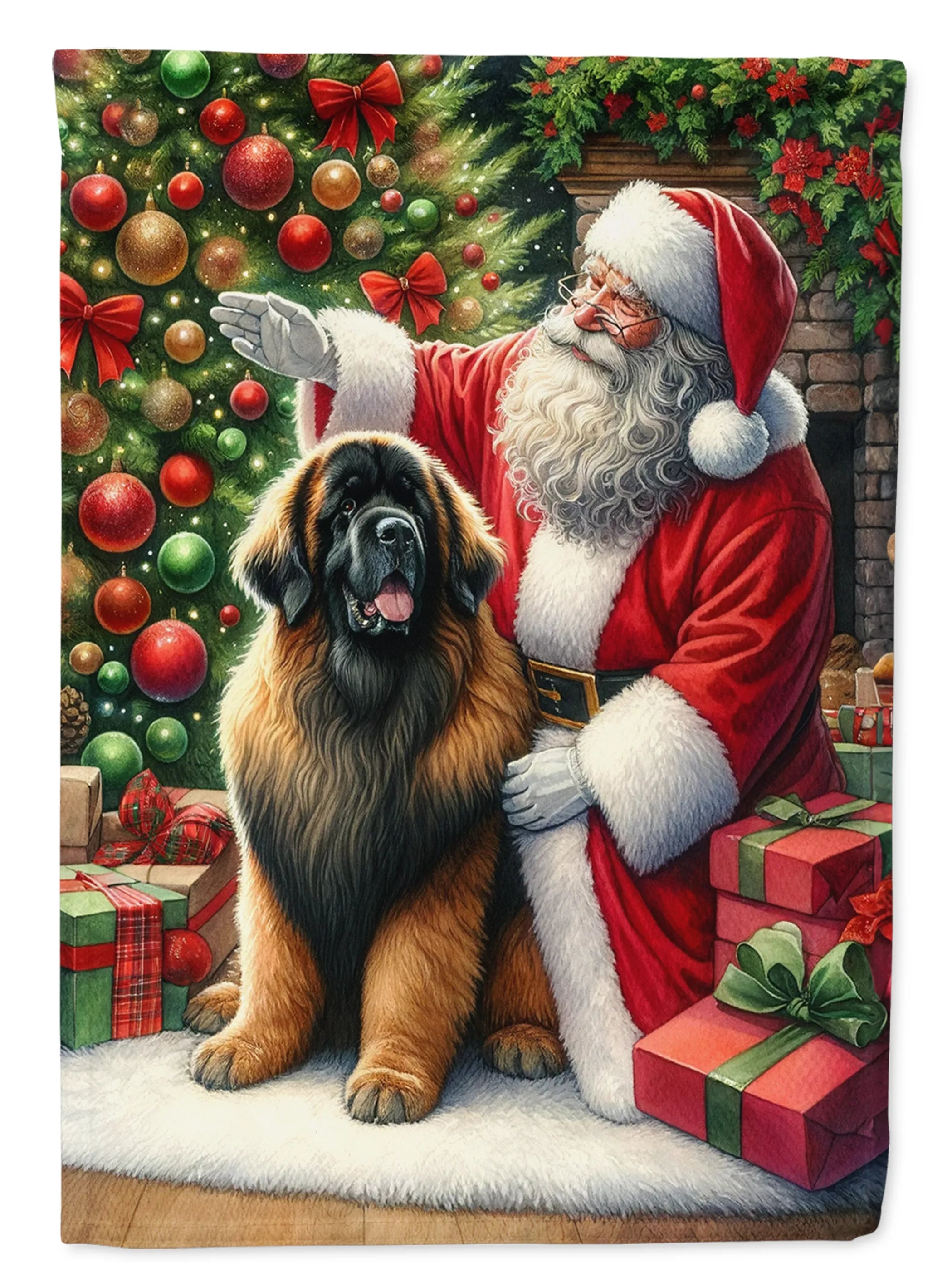 Moments with Santa Decorative Flag - Size: GARDEN SIZE | Pack Of: 1 | Collection name: Moments with santa