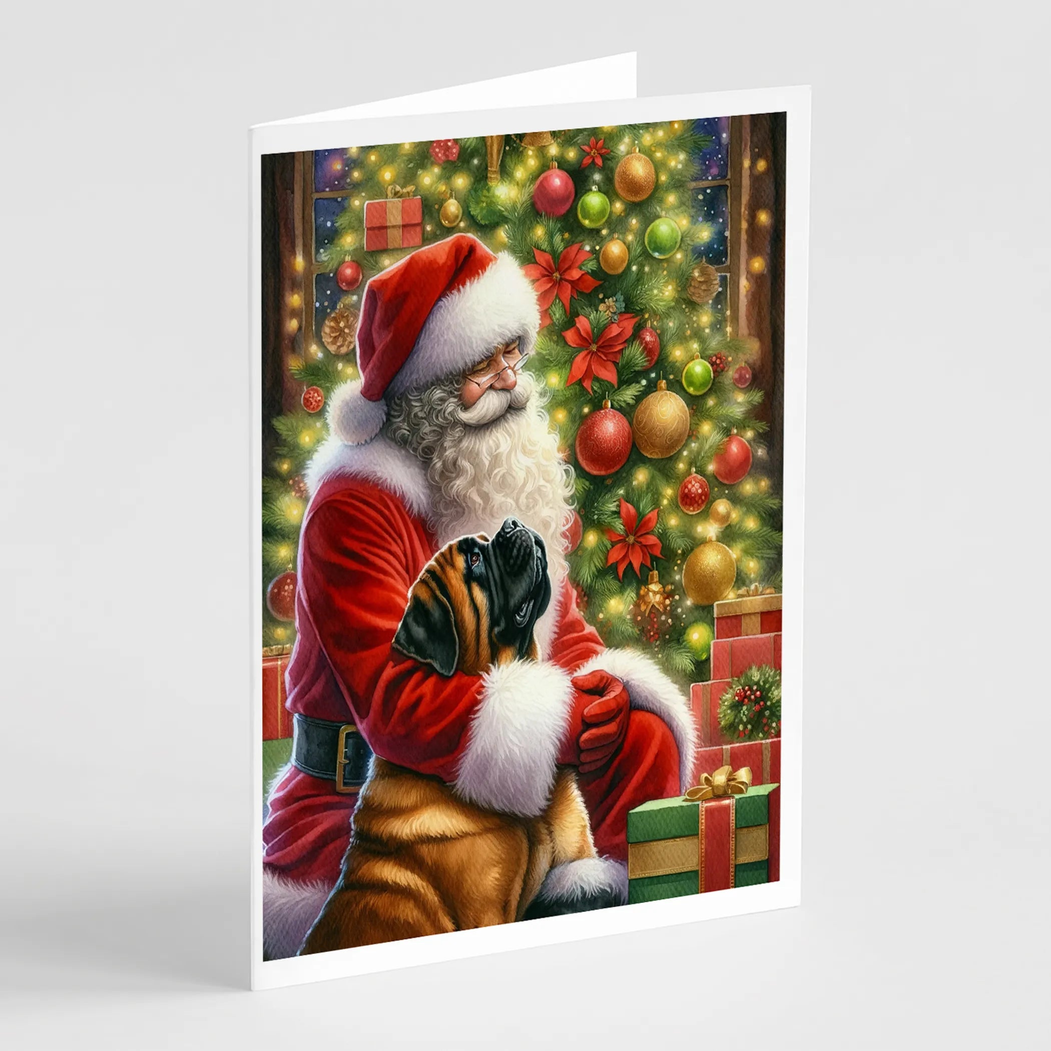 Moments with Santa Greeting Cards  - Size: 5X7 | Pack Of: 8 | Collection name: Moments with santa