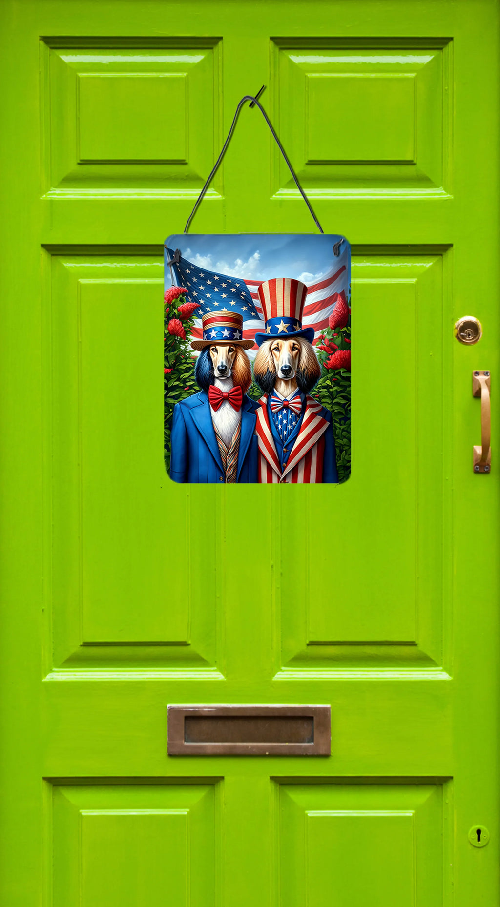 All American Dogs Wall or Door Hanging Prints - Size: 16HX12W | Pack Of: 1 | Collection name: All american dogs
