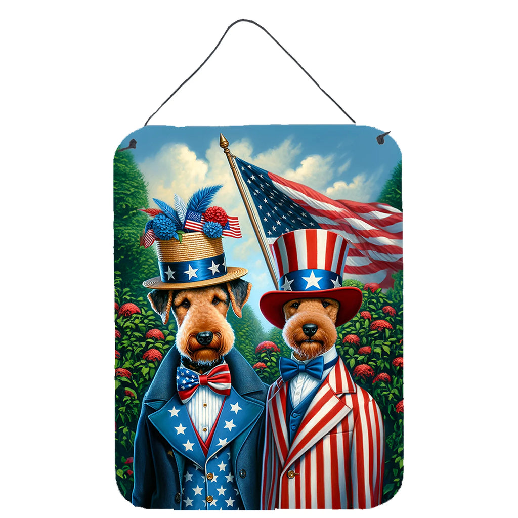 All American Dogs Wall or Door Hanging Prints - Size: 16HX12W | Pack Of: 1 | Collection name: All american dogs