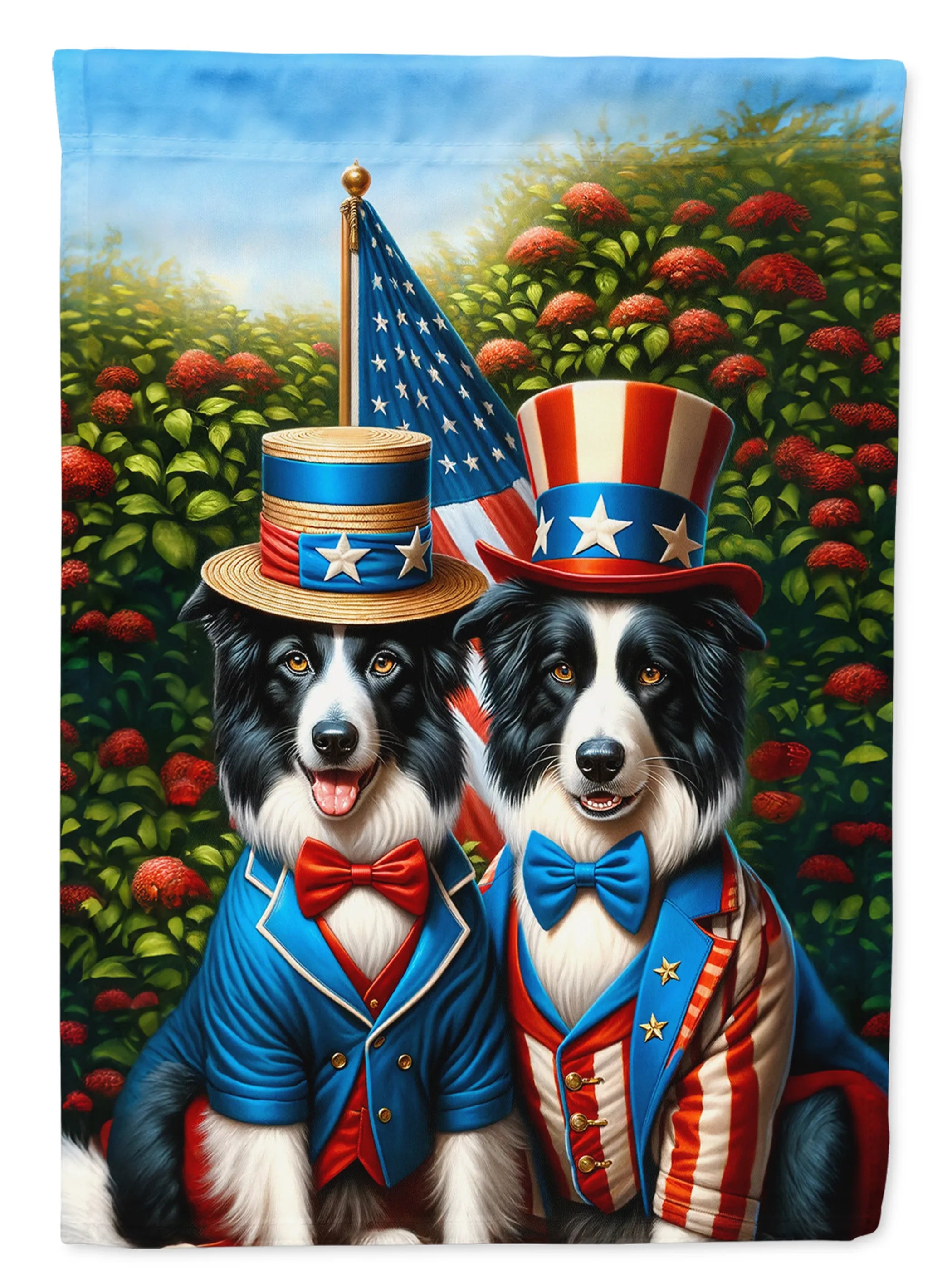 All American Dogs Decorative Flag - Size: GARDEN SIZE | Pack Of: 1 | Collection name: All american dogs