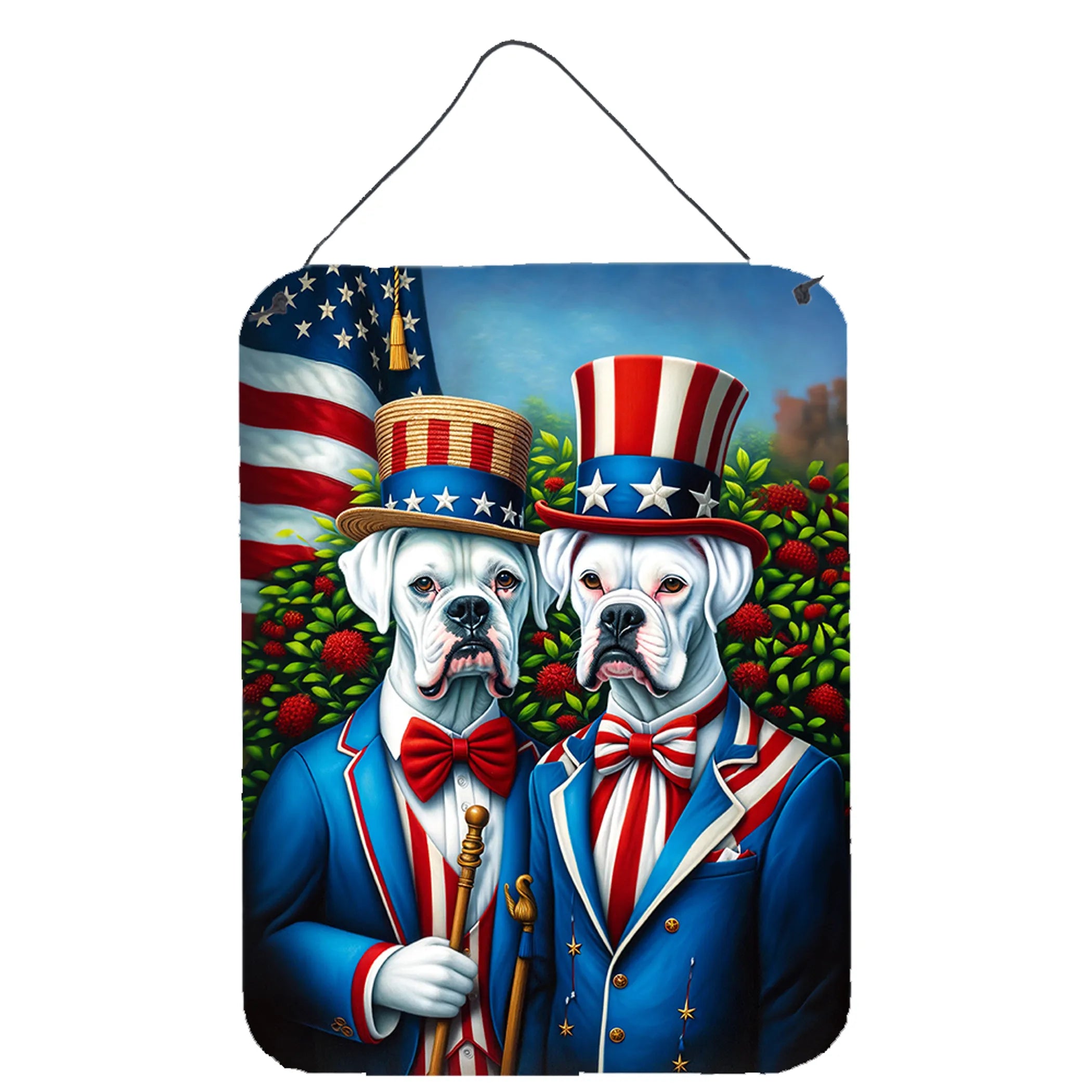 All American Dogs Wall or Door Hanging Prints - Size: 16HX12W | Pack Of: 1 | Collection name: All american dogs