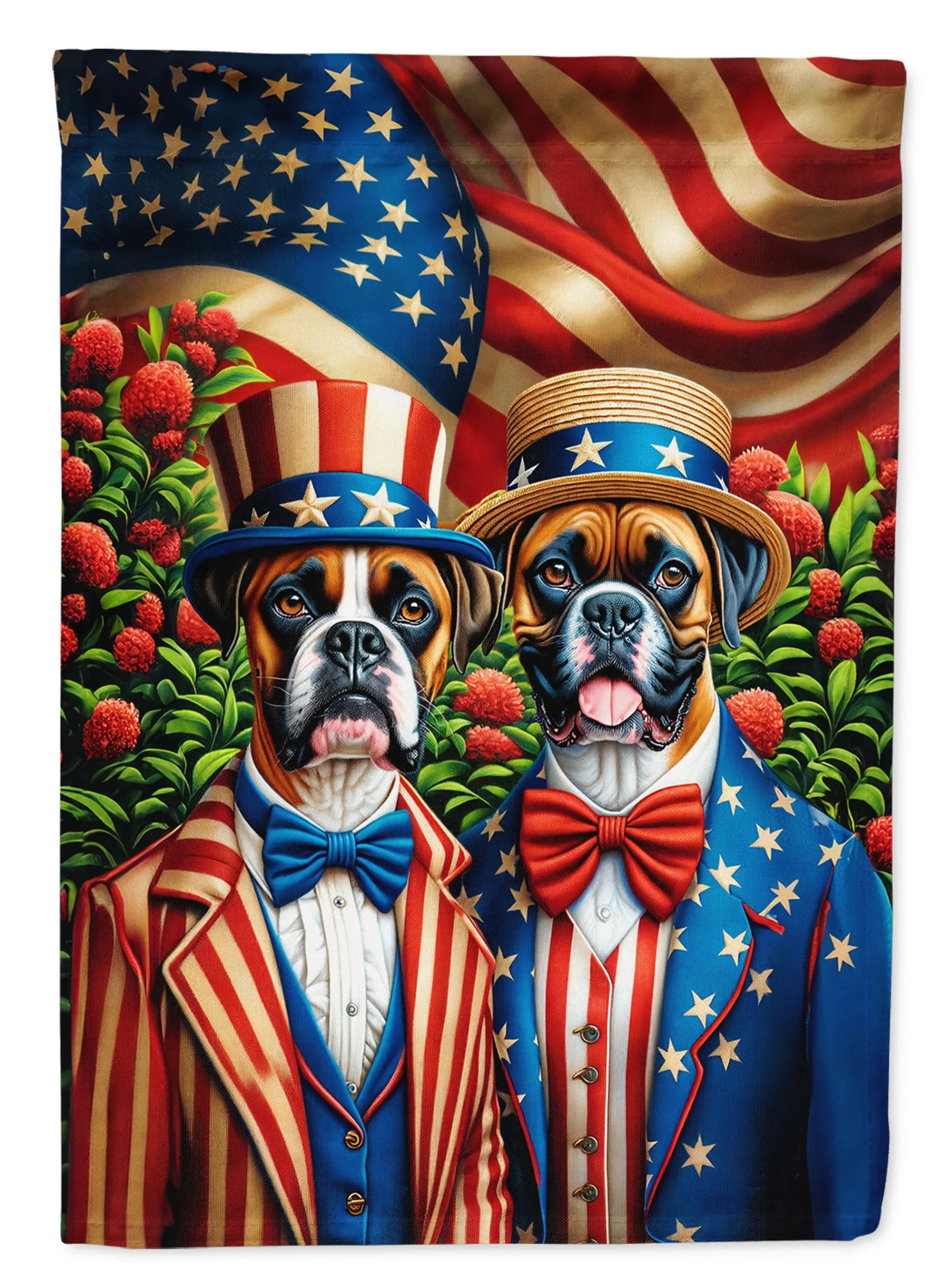 All American Dogs Decorative Flag - Size: GARDEN SIZE | Pack Of: 1 | Collection name: All american dogs
