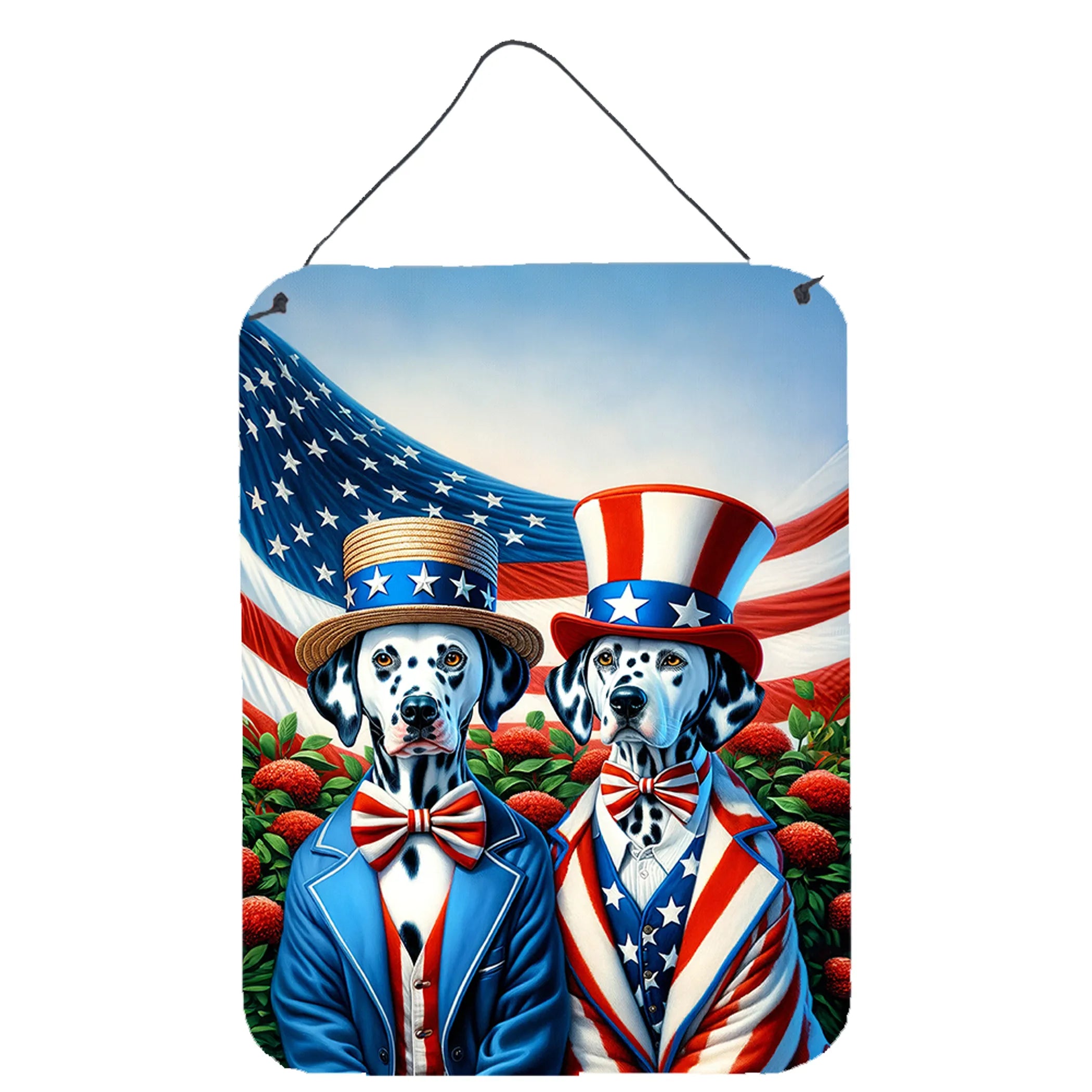 All American Dogs Wall or Door Hanging Prints - Size: 16HX12W | Pack Of: 1 | Collection name: All american dogs