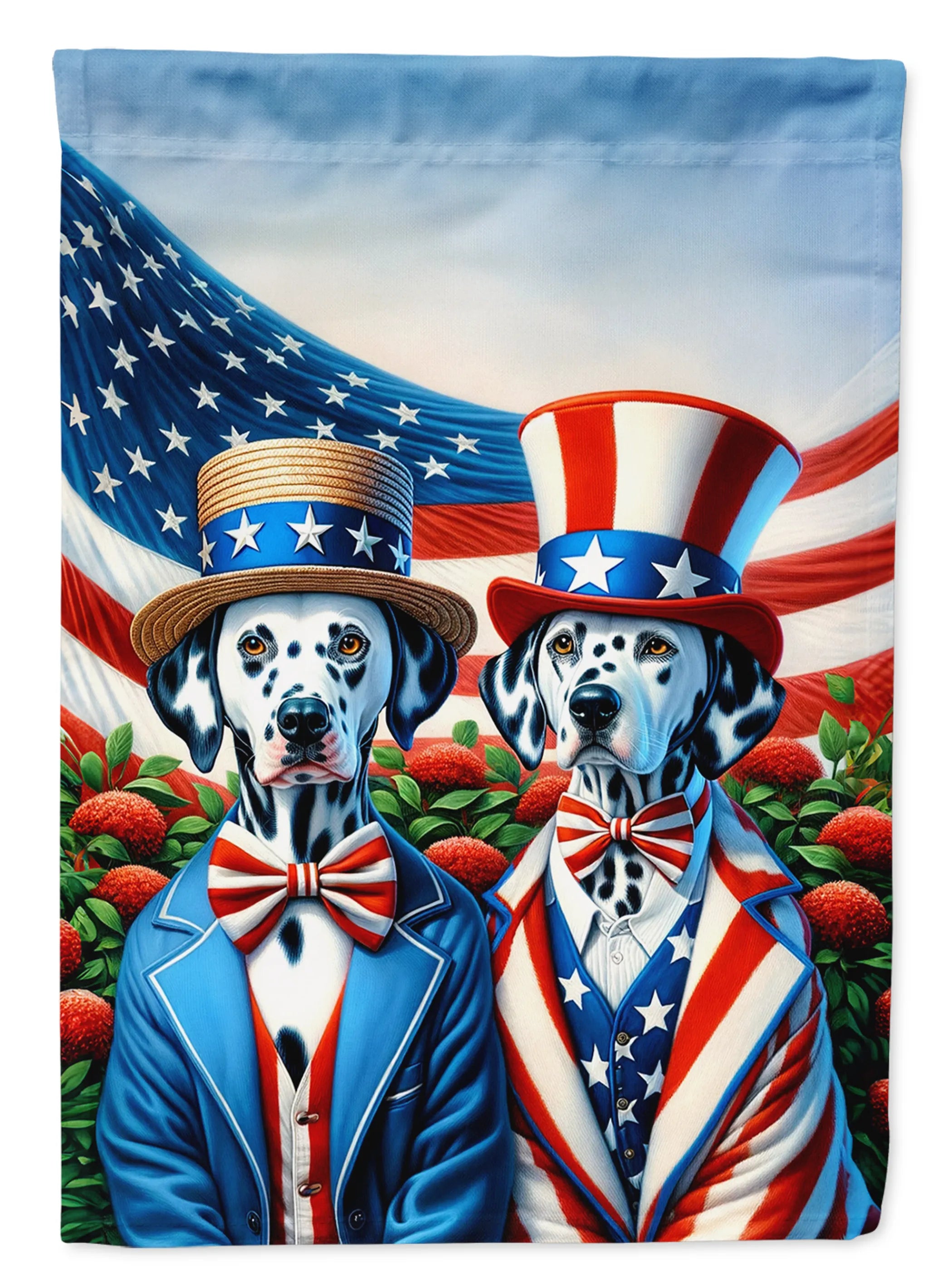 All American Dogs Decorative Flag - Size: GARDEN SIZE | Pack Of: 1 | Collection name: All american dogs