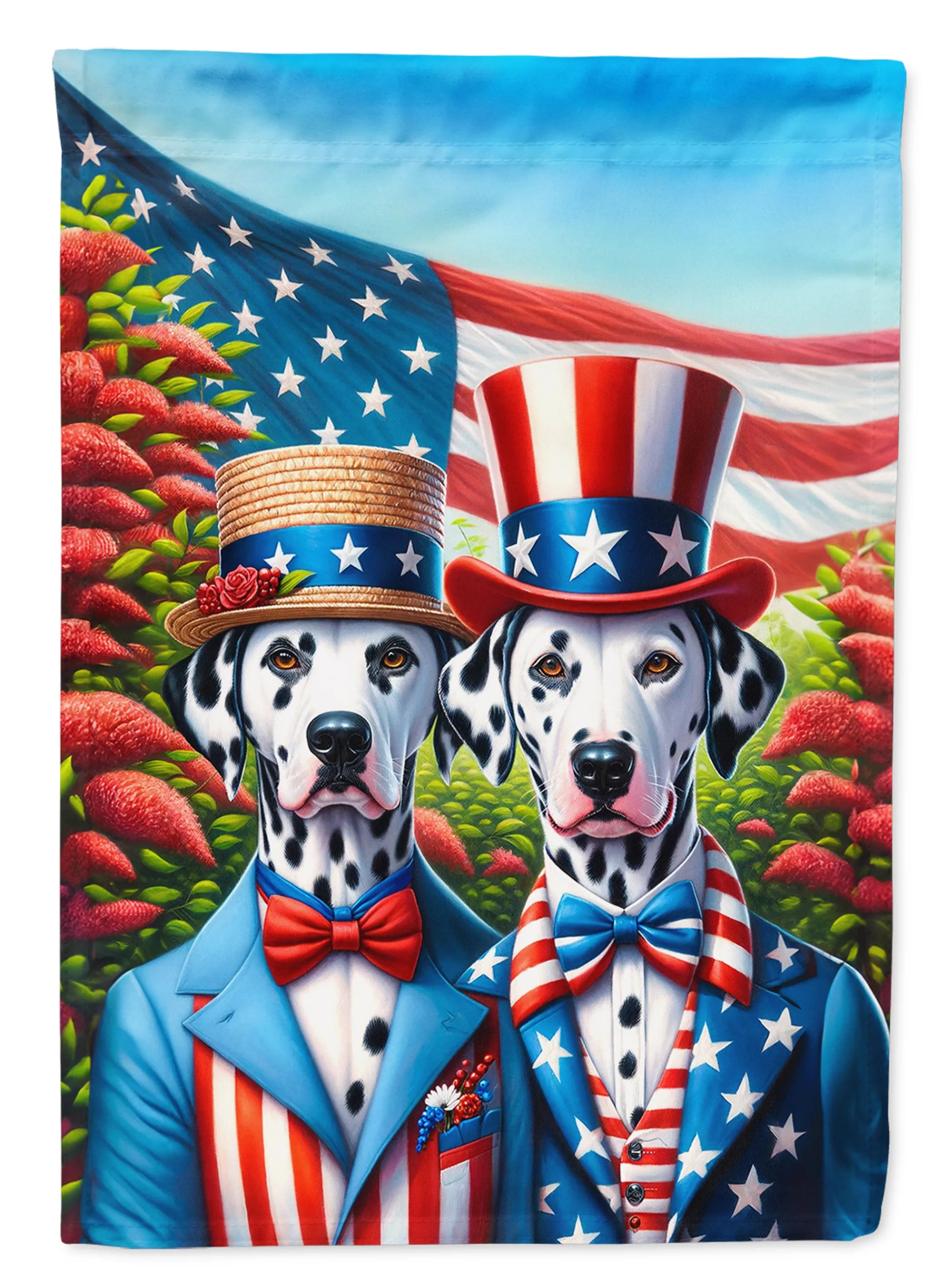 All American Dogs Decorative Flag - Size: GARDEN SIZE | Pack Of: 1 | Collection name: All american dogs
